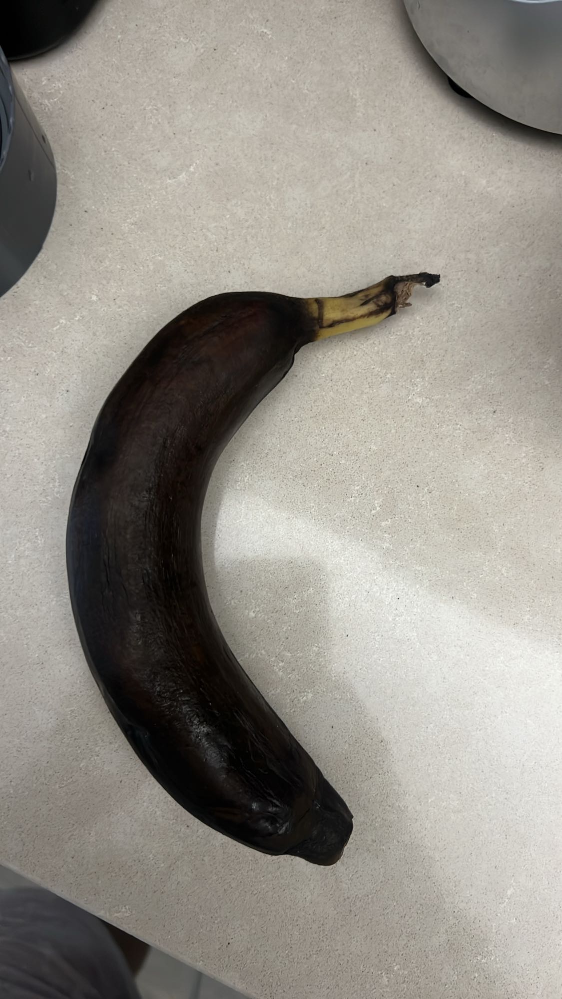 Banana molto matura