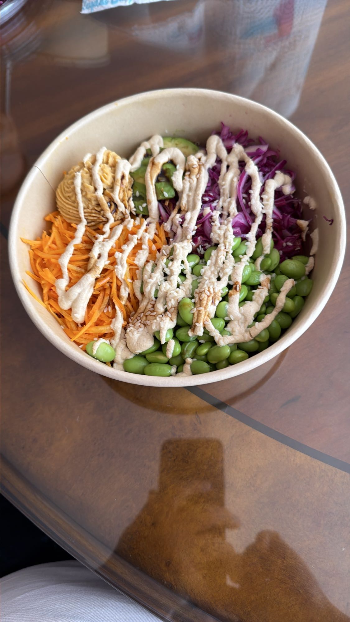 Edamame Veggie Bowl