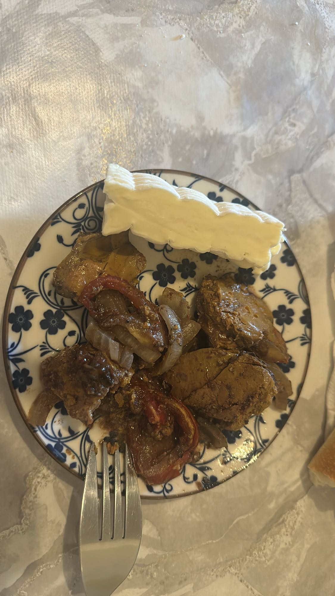 Braised Meat with Brie