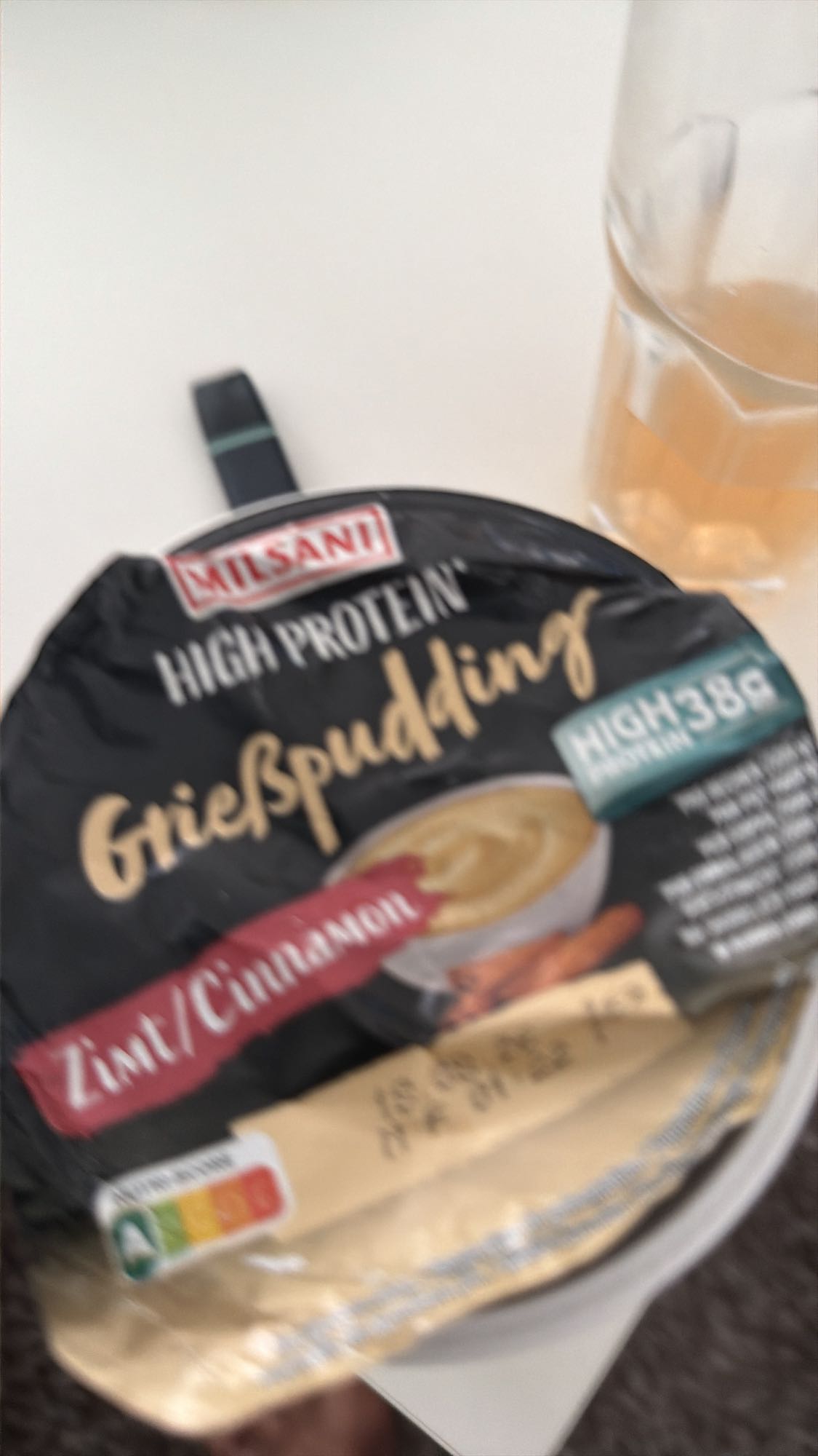 Grießpudding Zimt