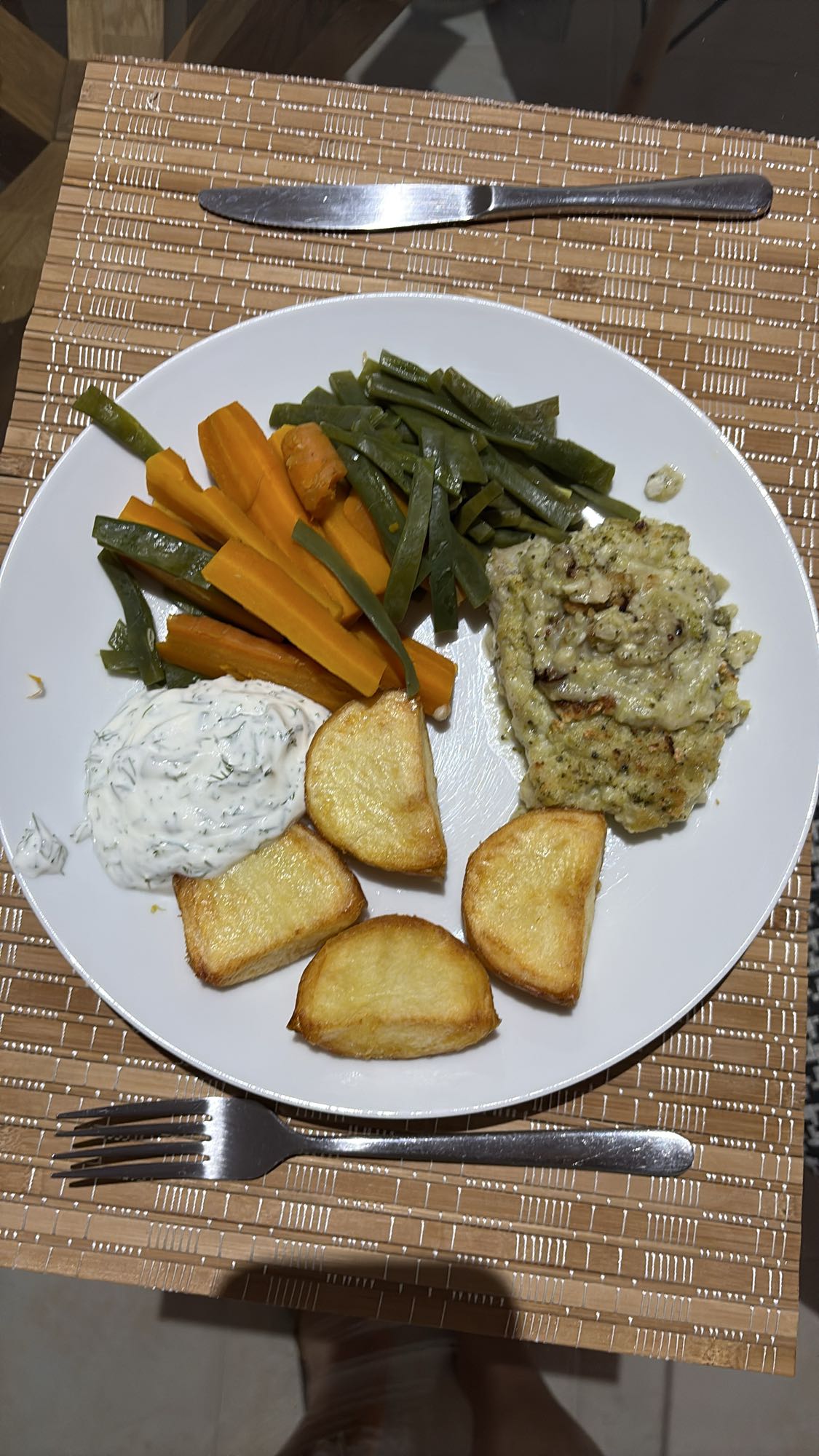 Fish Veg Potatoes