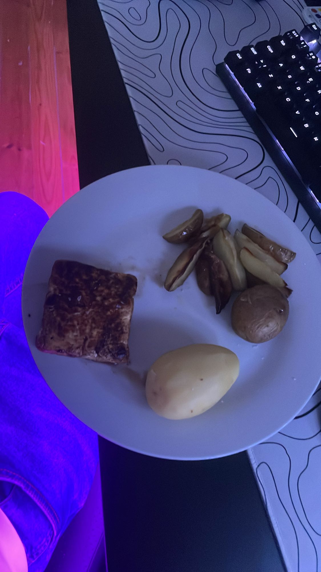 Lax med potatis