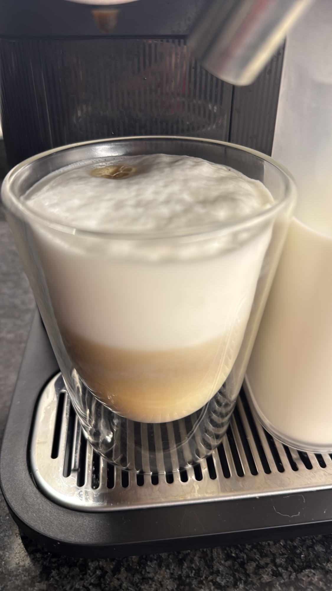 Cappuccino met melkschuim