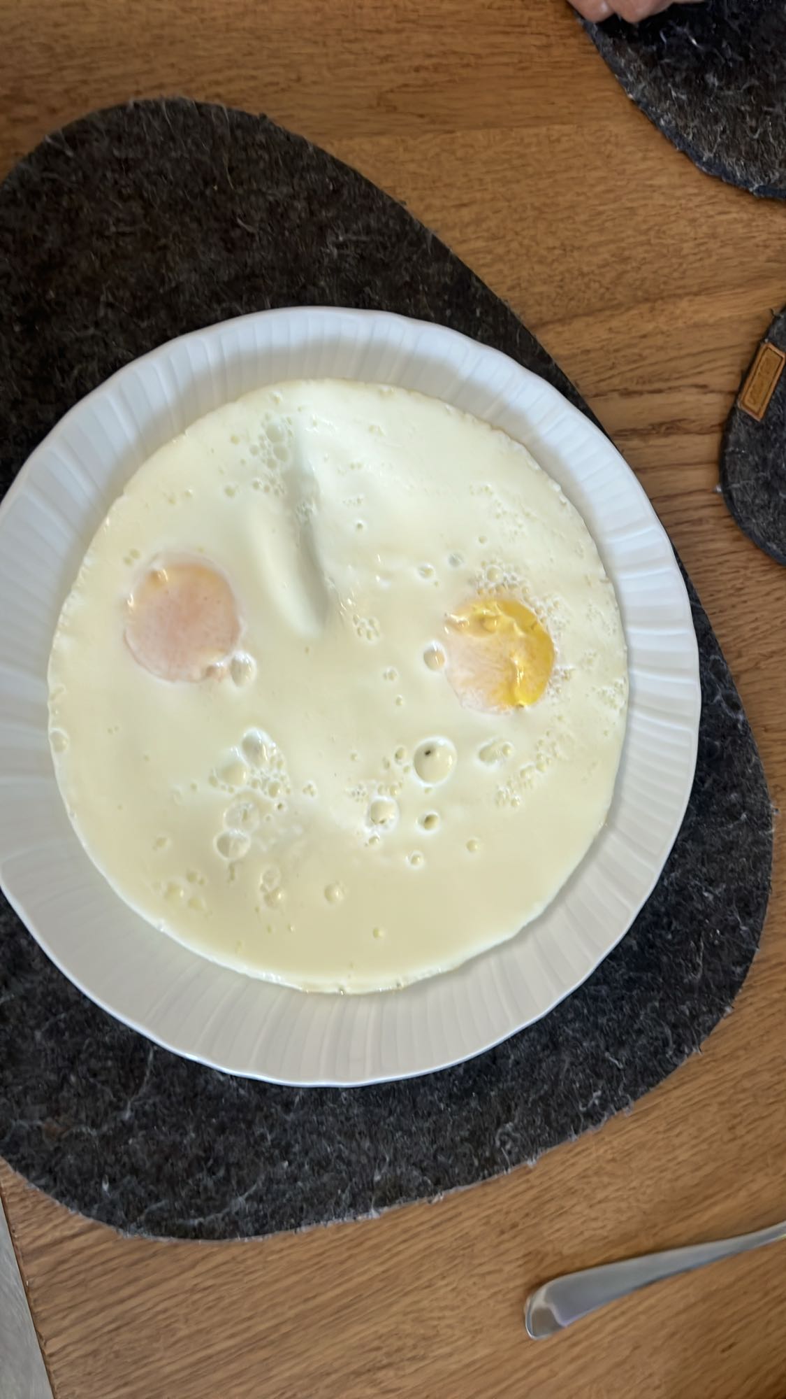 Uova al latte