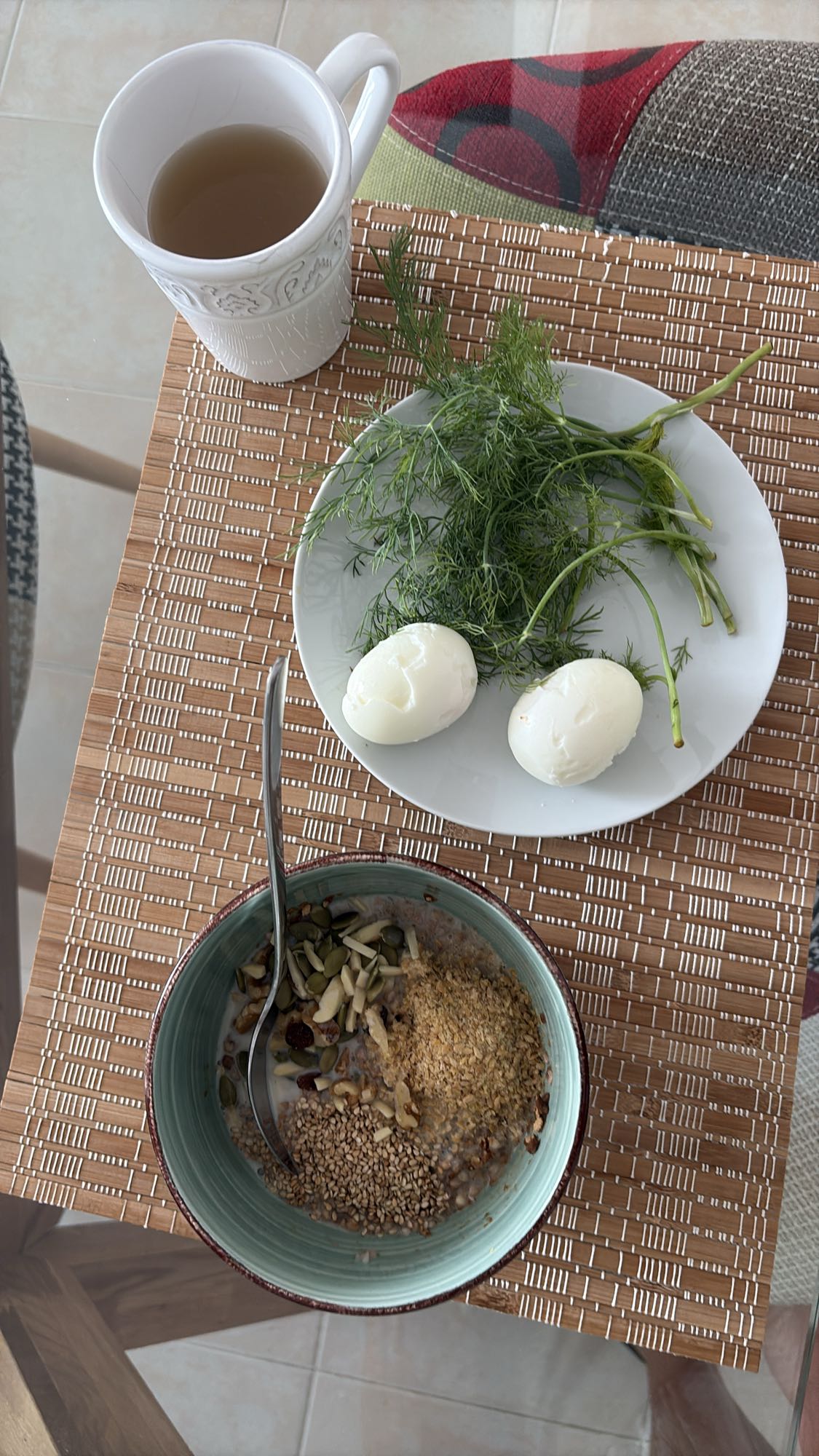 Buckwheat Bowl with Eggs and Bone Broth