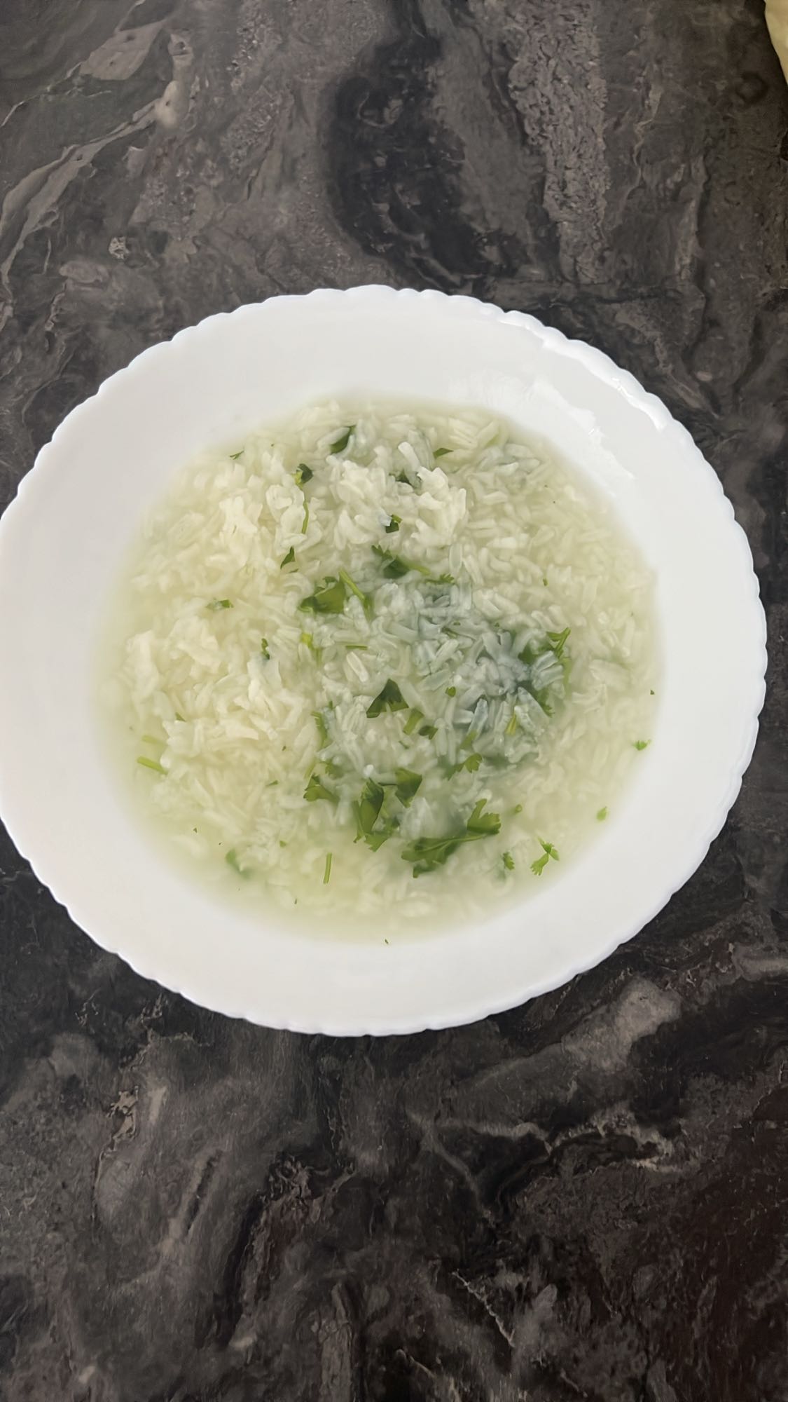 բրնձով ապուր