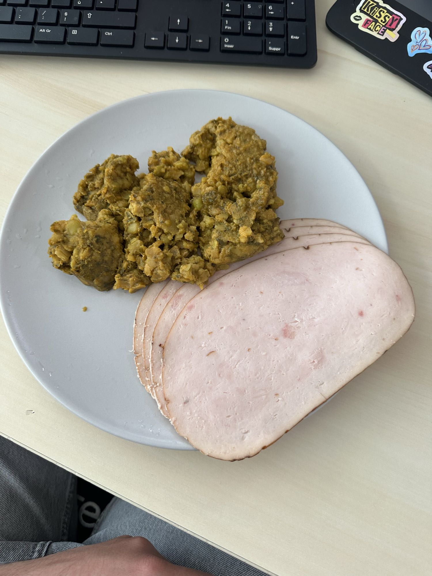 Dahl de lentilles et blanc de dinde