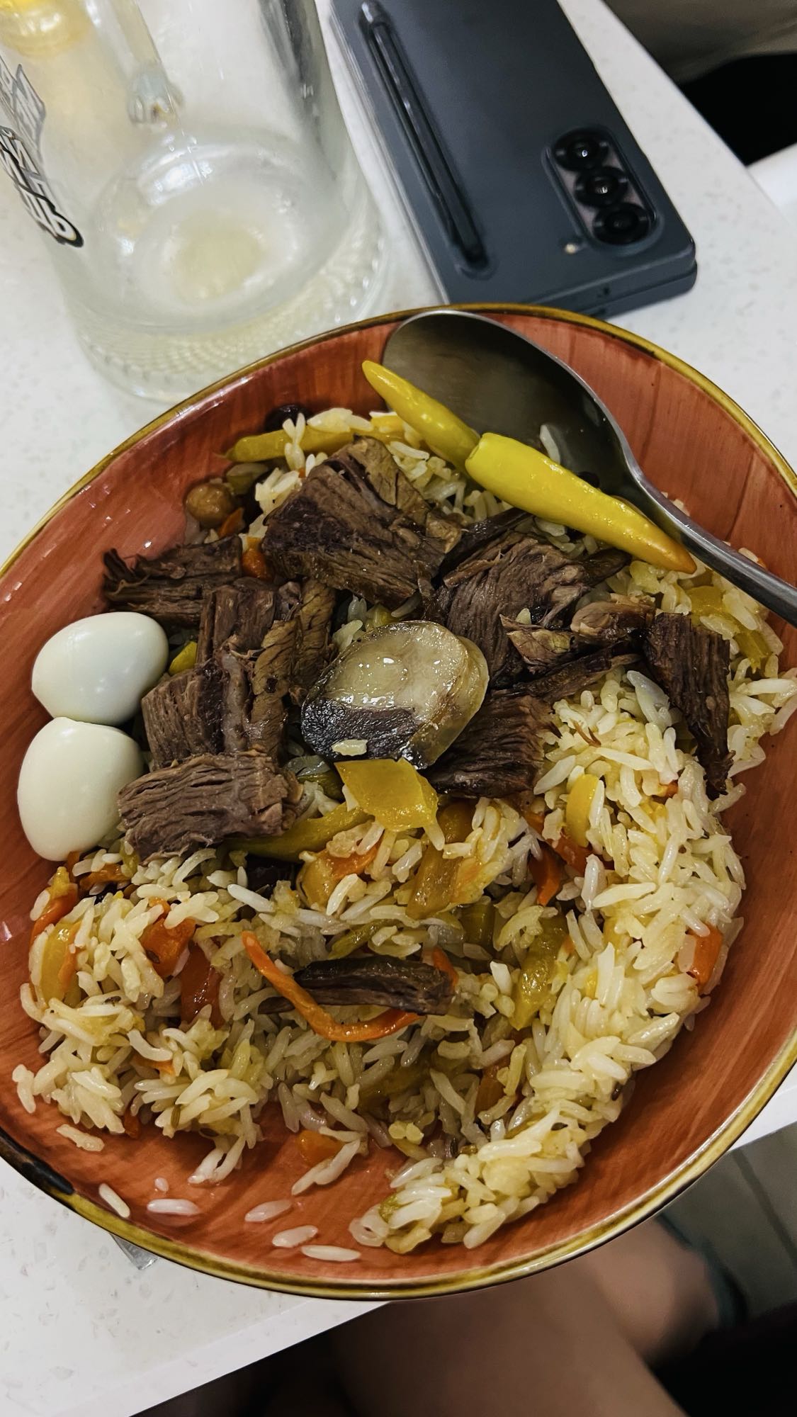 Плов с говядиной
