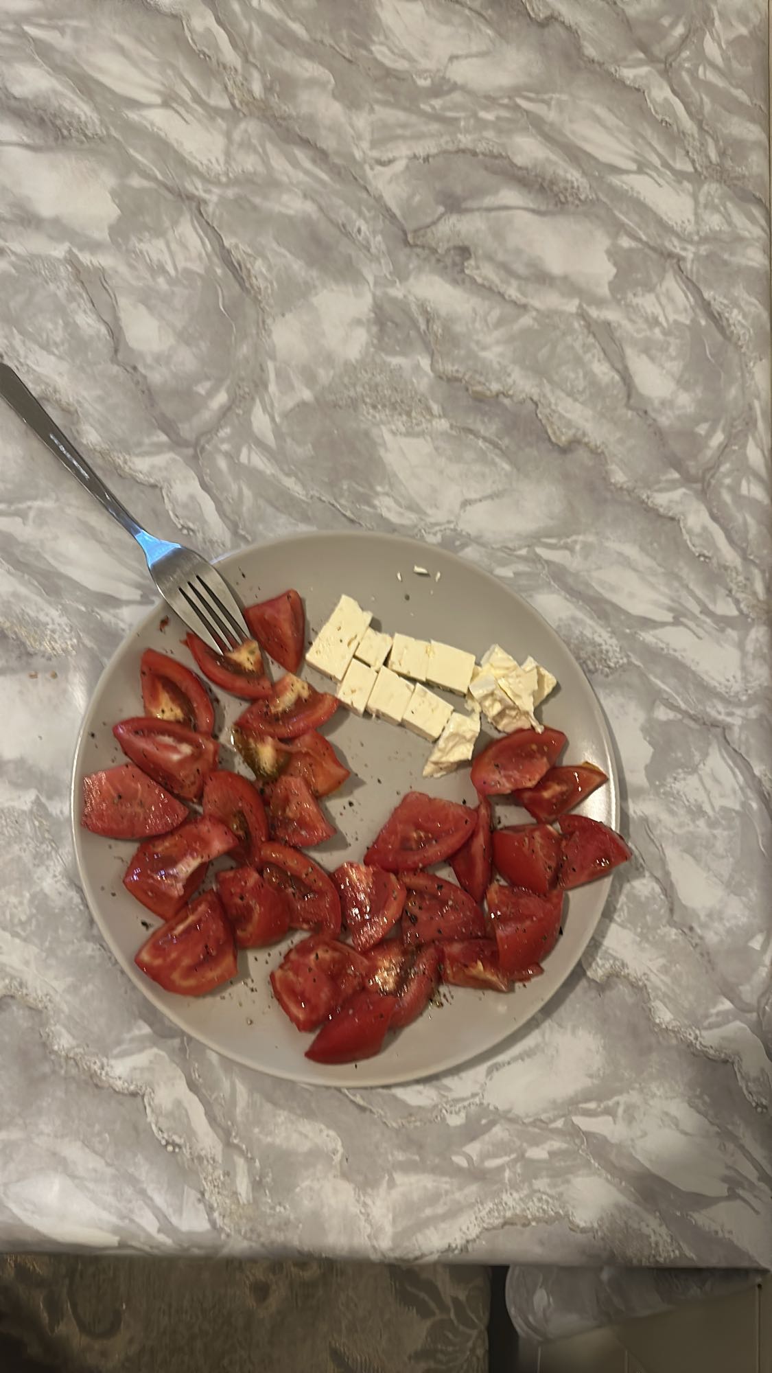 Tomato and Feta Plate