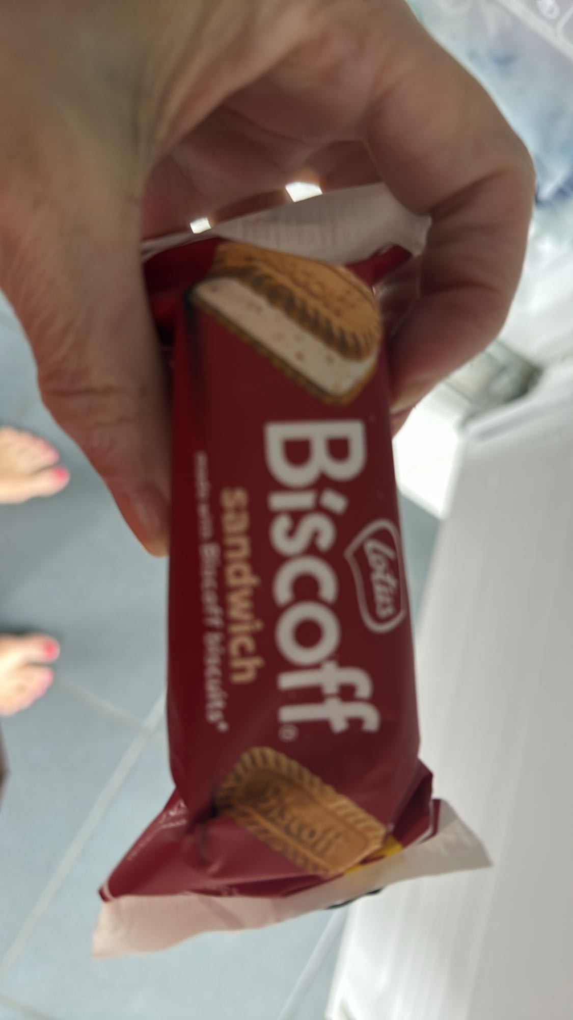 Biscoff sandwich koek
