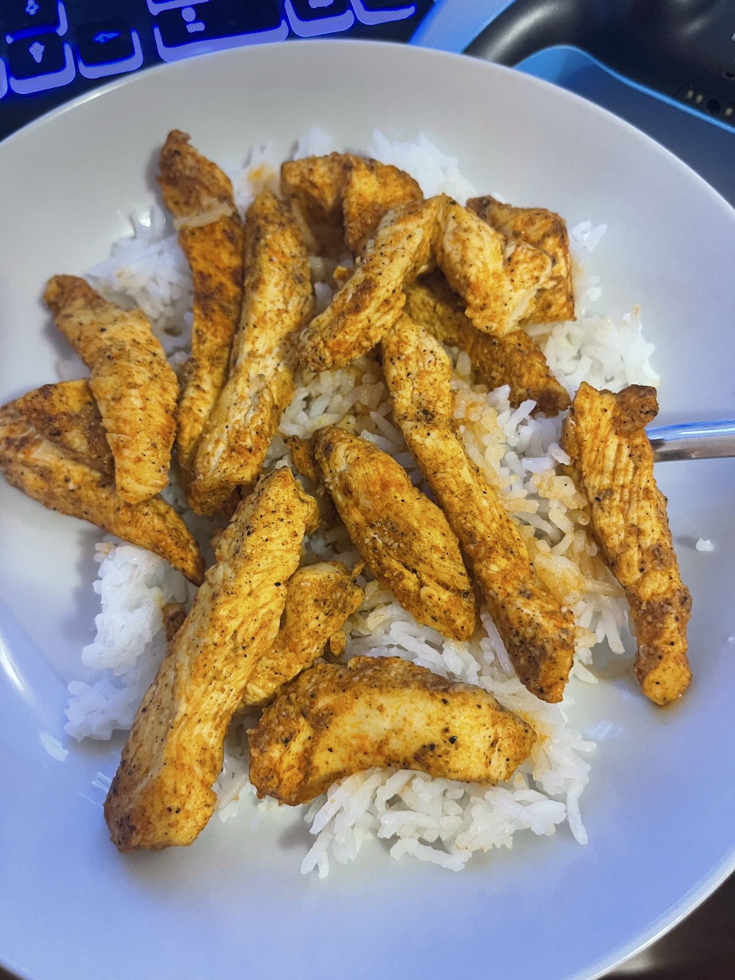Курица с рисом
