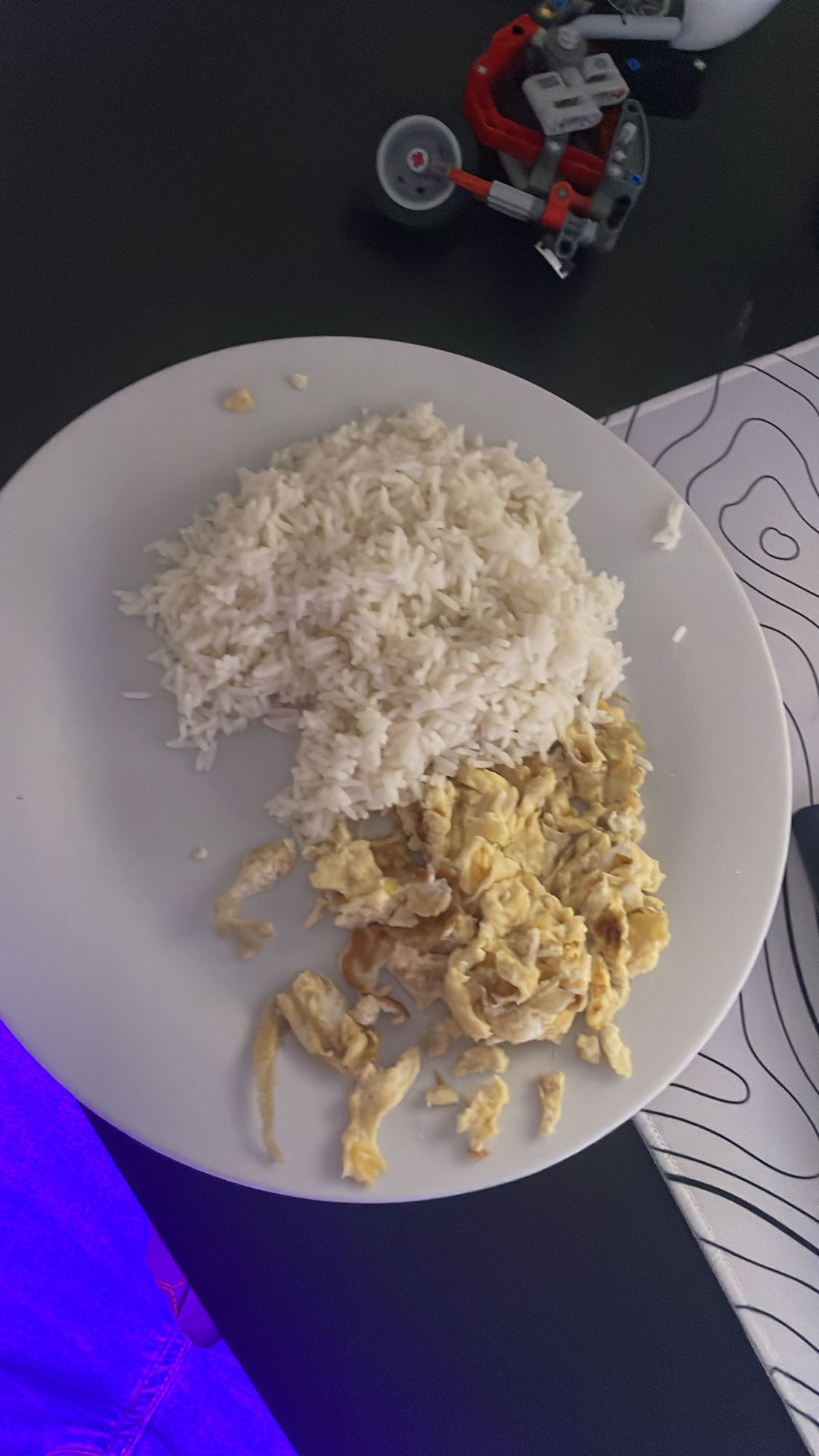 Ris med äggröra