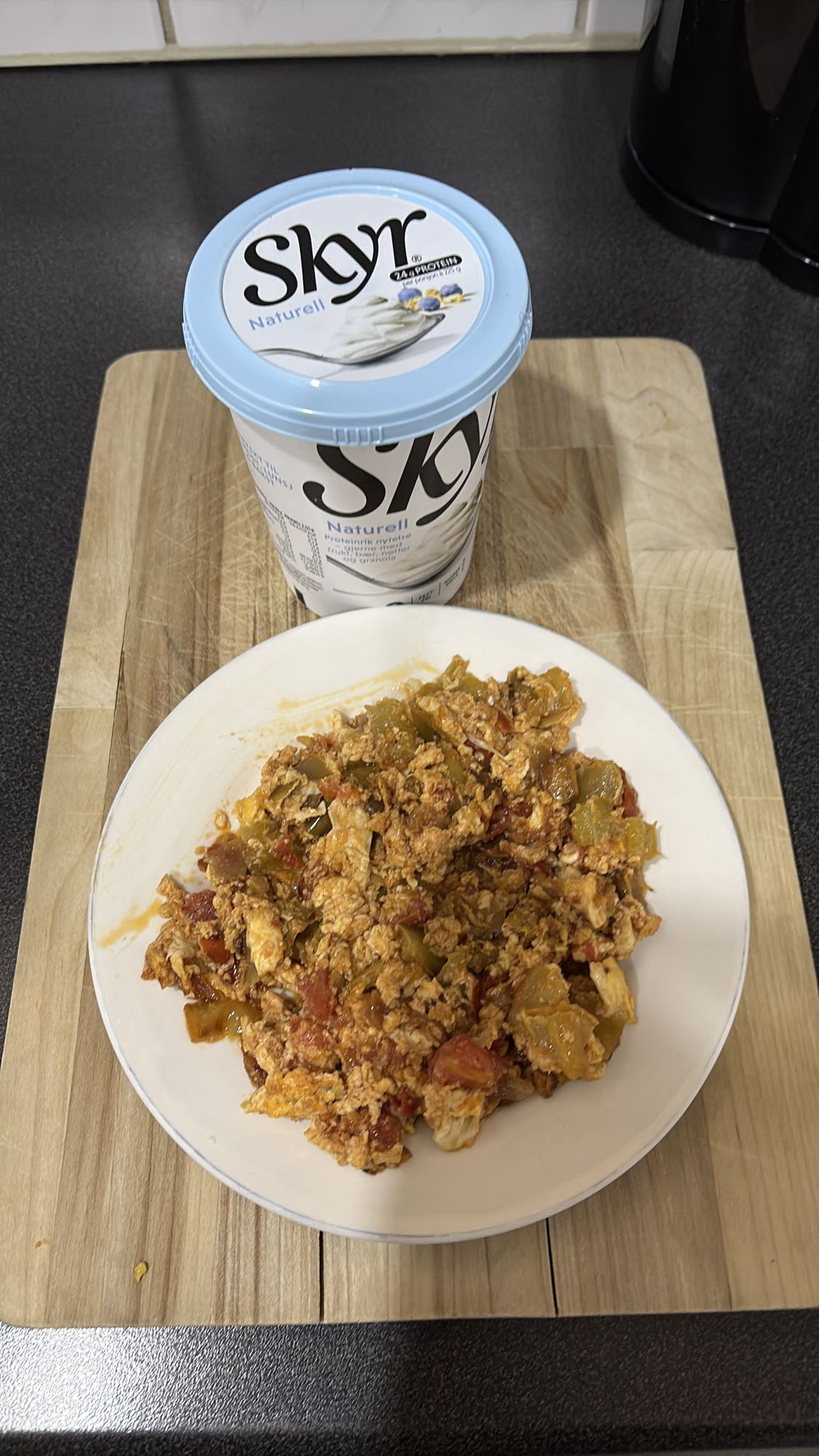 Eggerøre med skyr