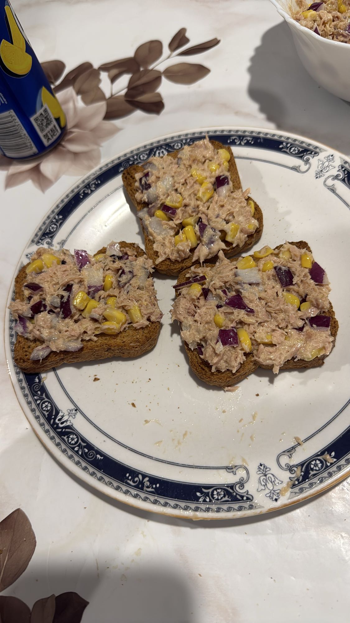 Tartine cu ton