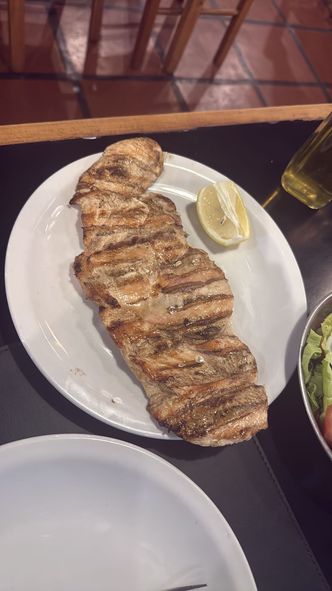 chuleta de pollo sin piel