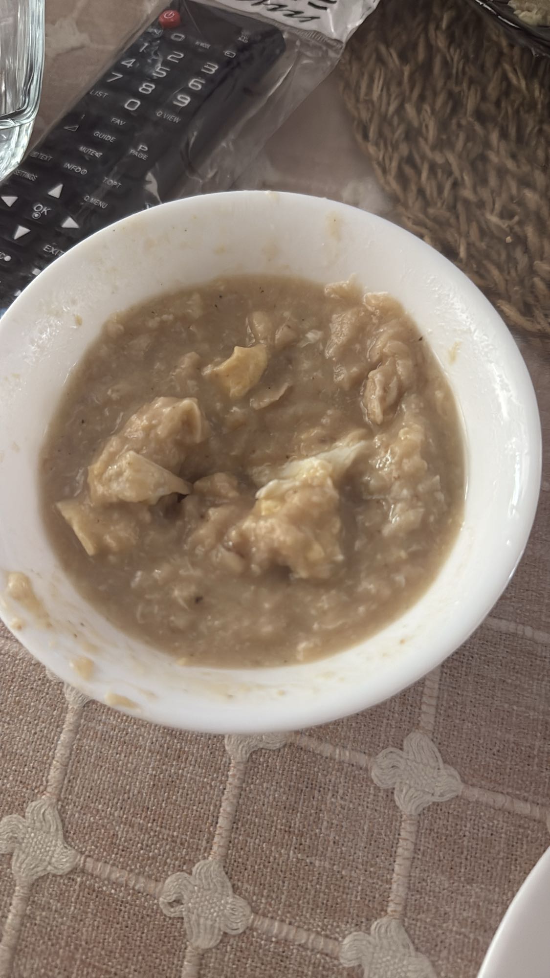Болтушка с яйцом