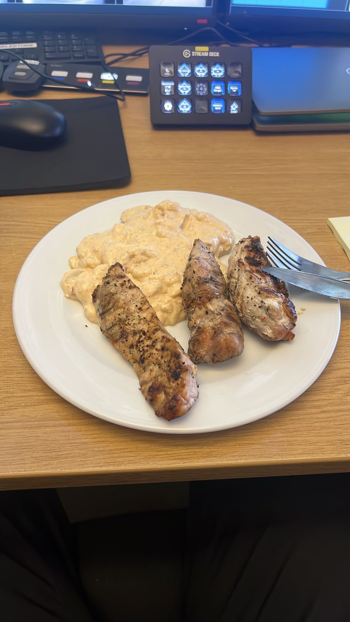 Grillad kyckling med potatissallad