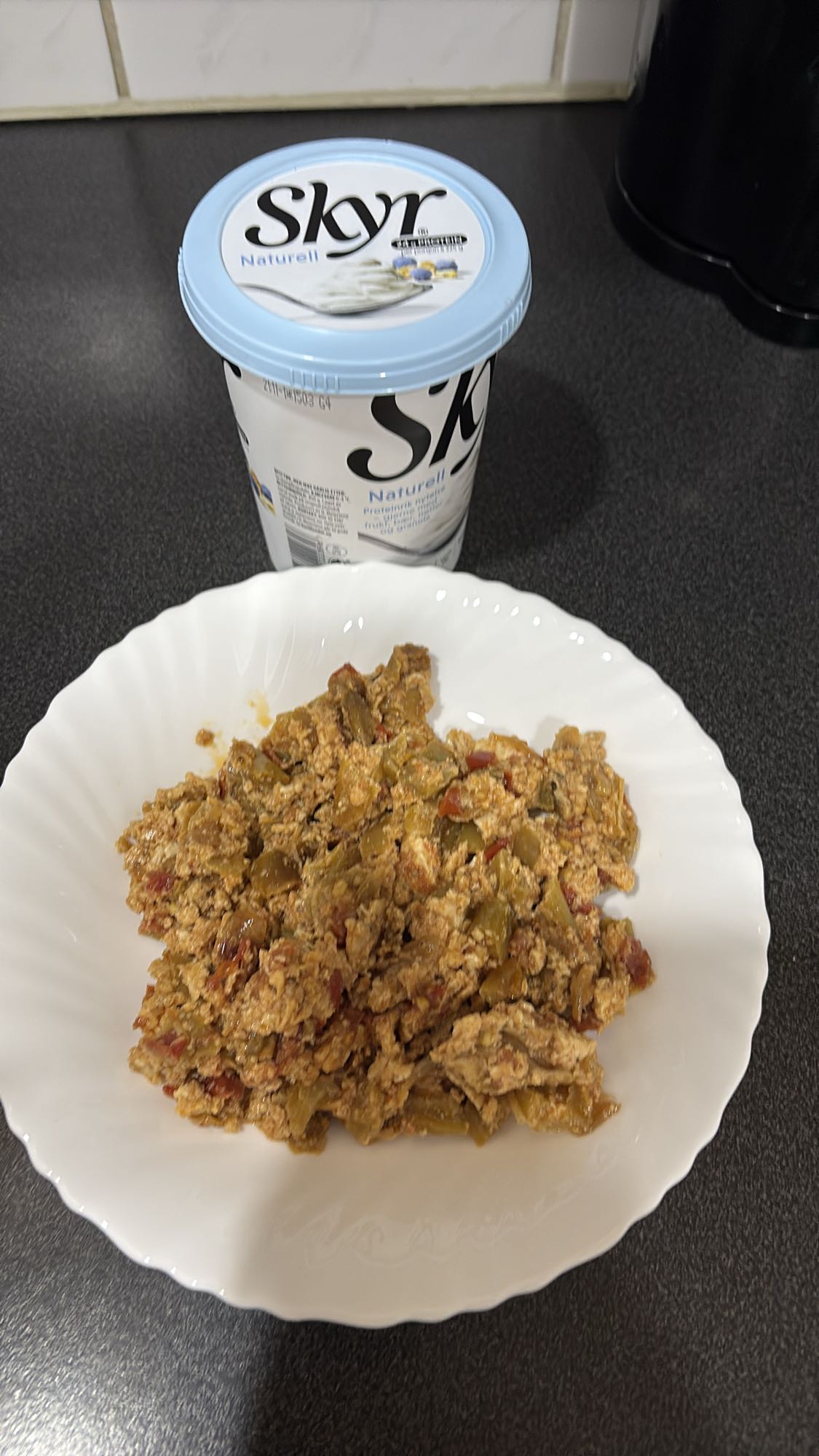 Eggerøre med skyr