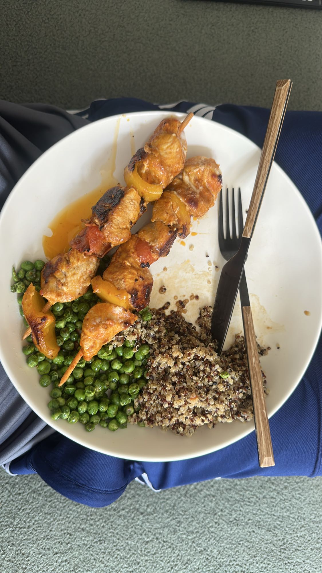 Brochettes de poulet