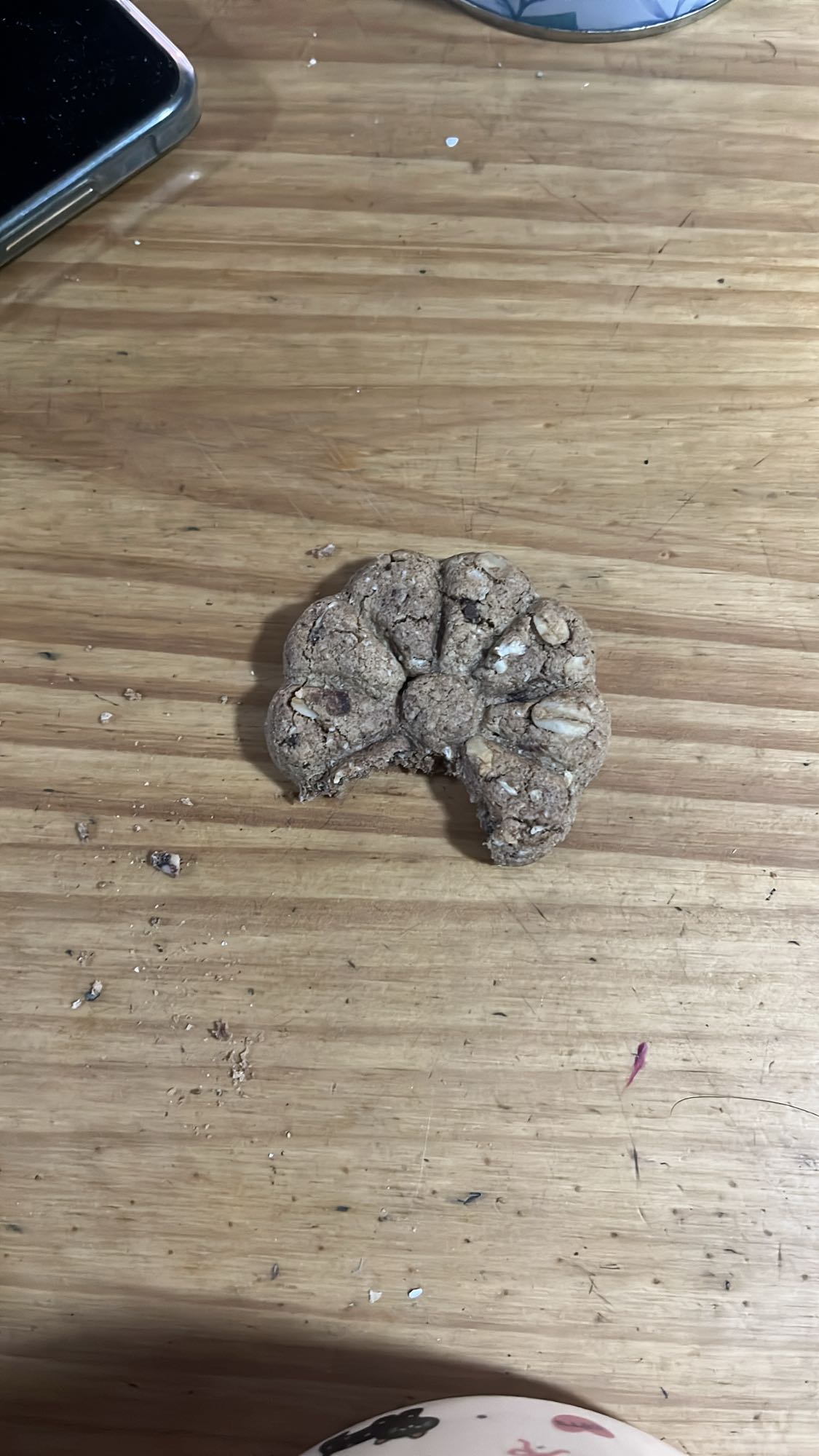 galleta con nueces