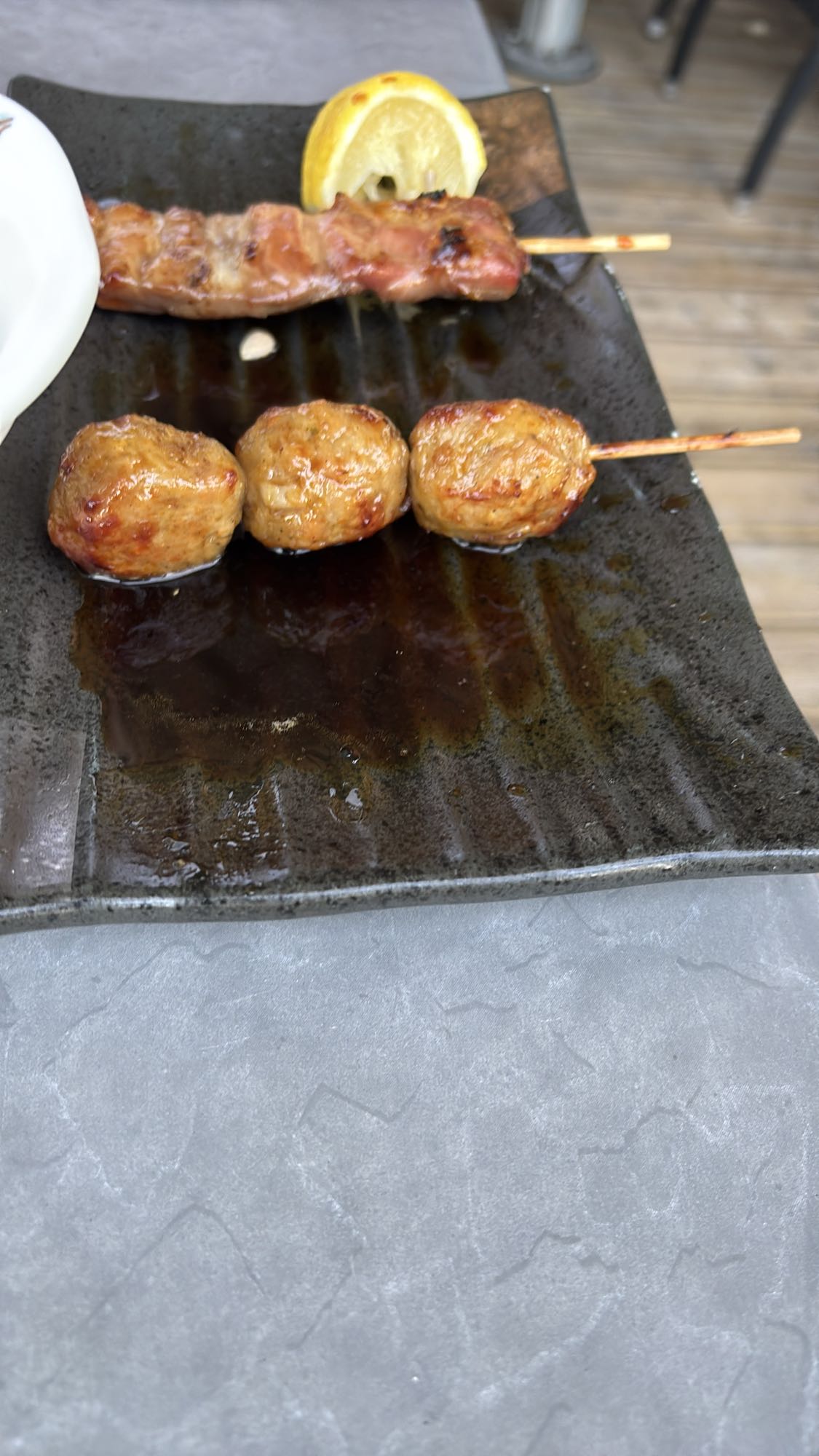 Brochettes yakitori