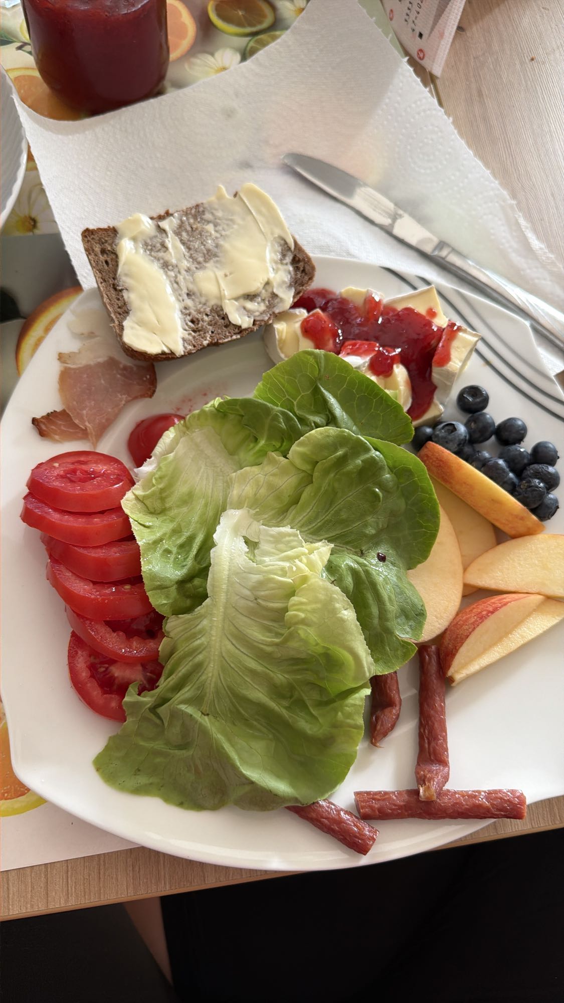 Frühstücksteller