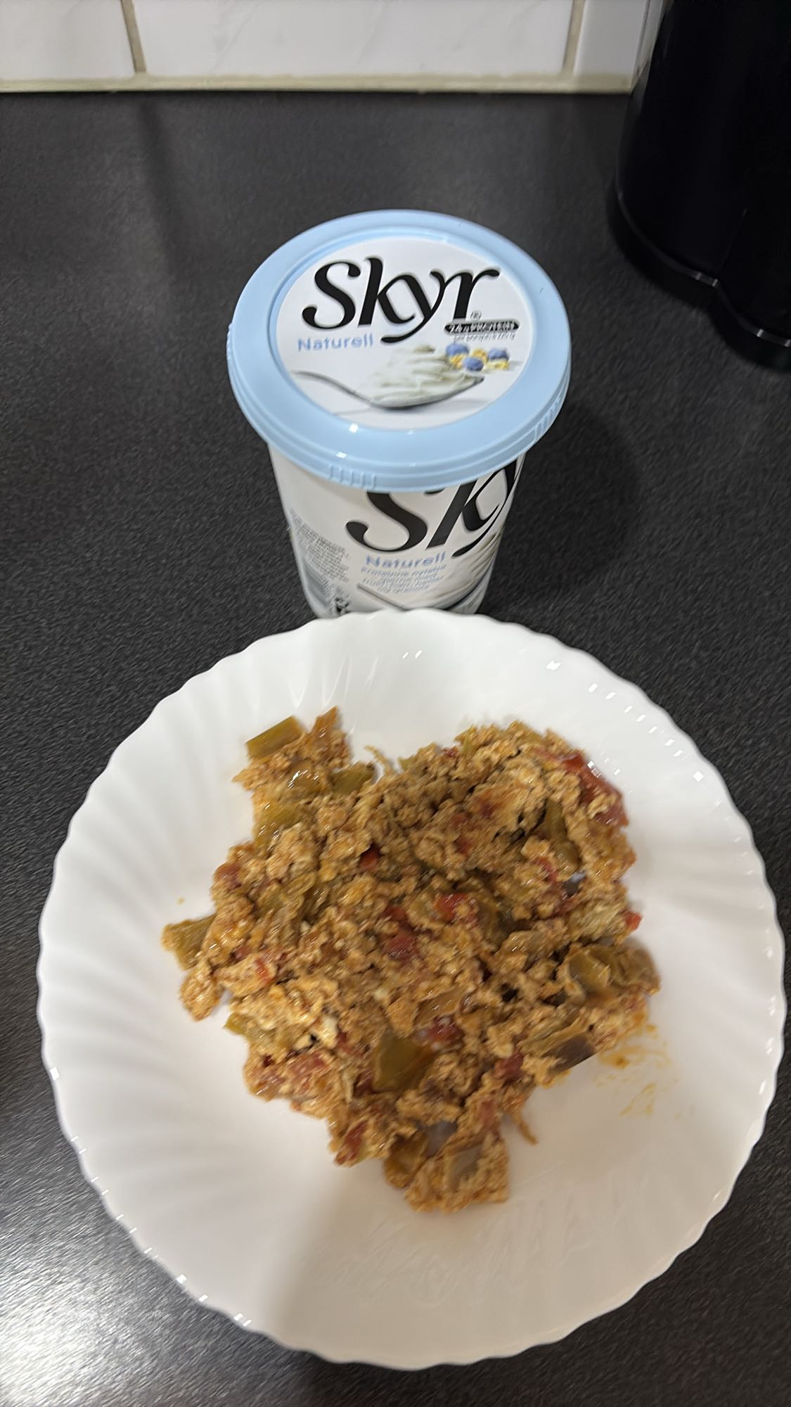 Eggerøre med skyr