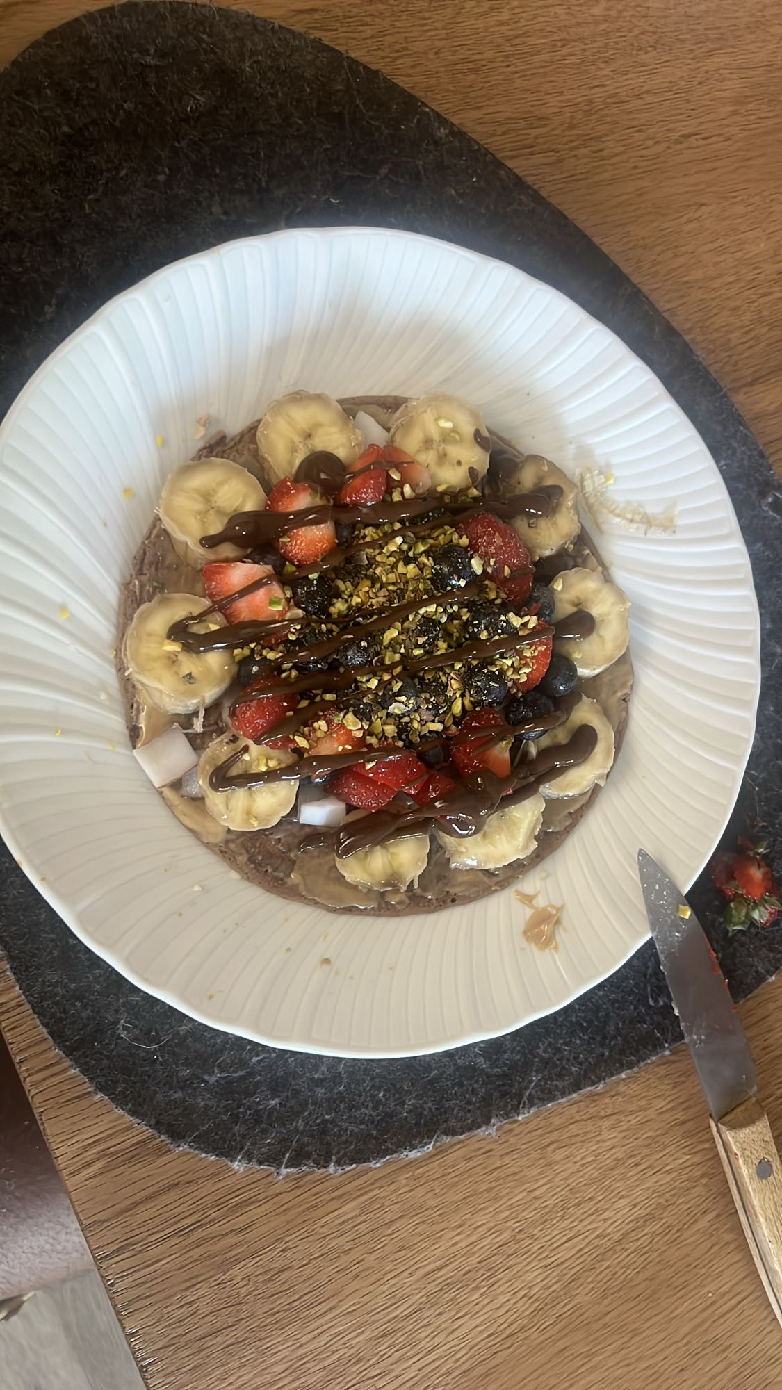 Pancake dolce alla frutta