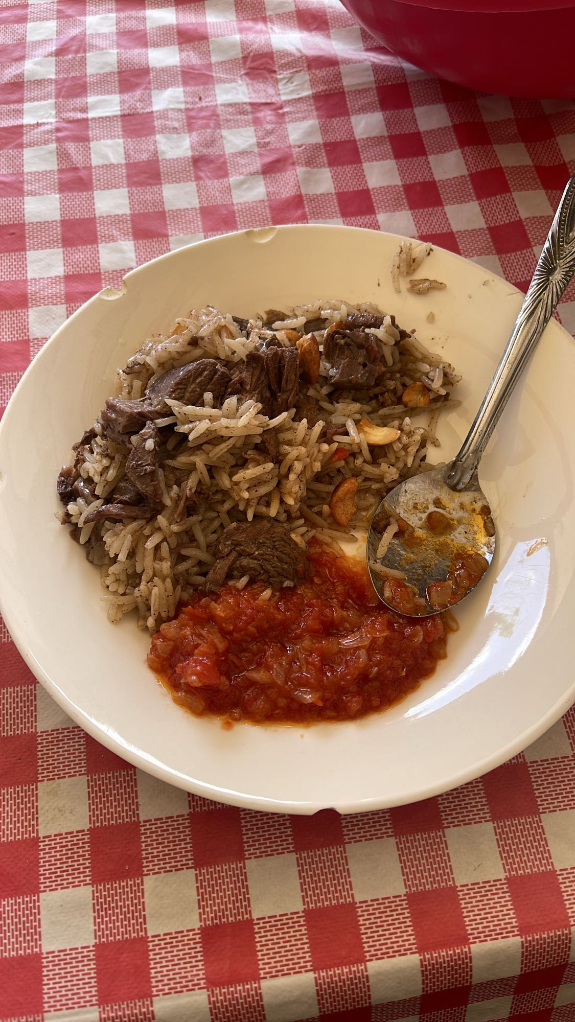 Beef Rice with Tomato