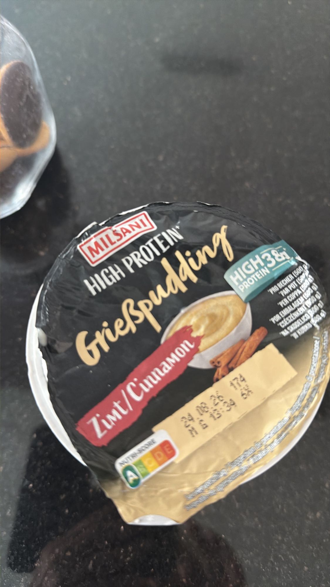 Grießpudding Zimt