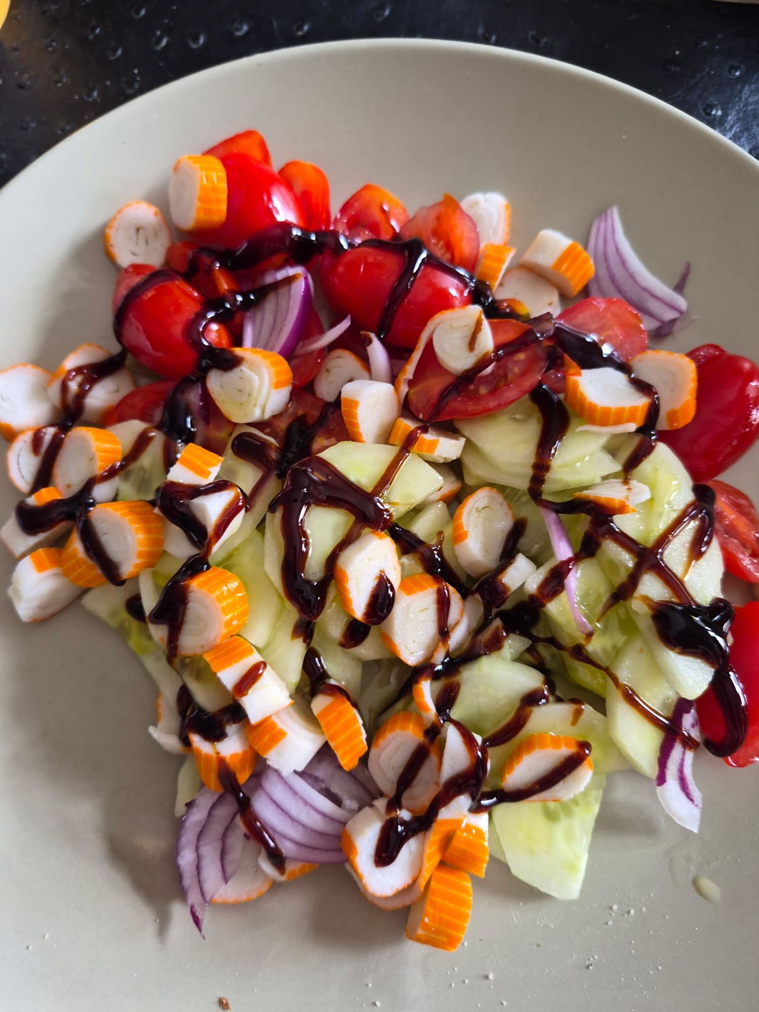 Salade au surimi