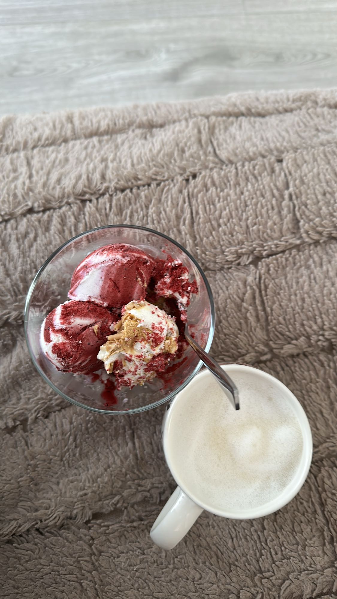 Lody z kawą
