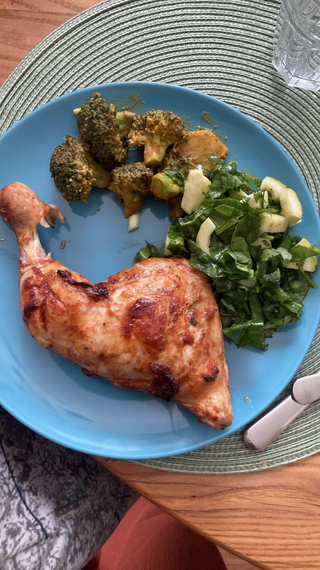 Kyckling med broccoli