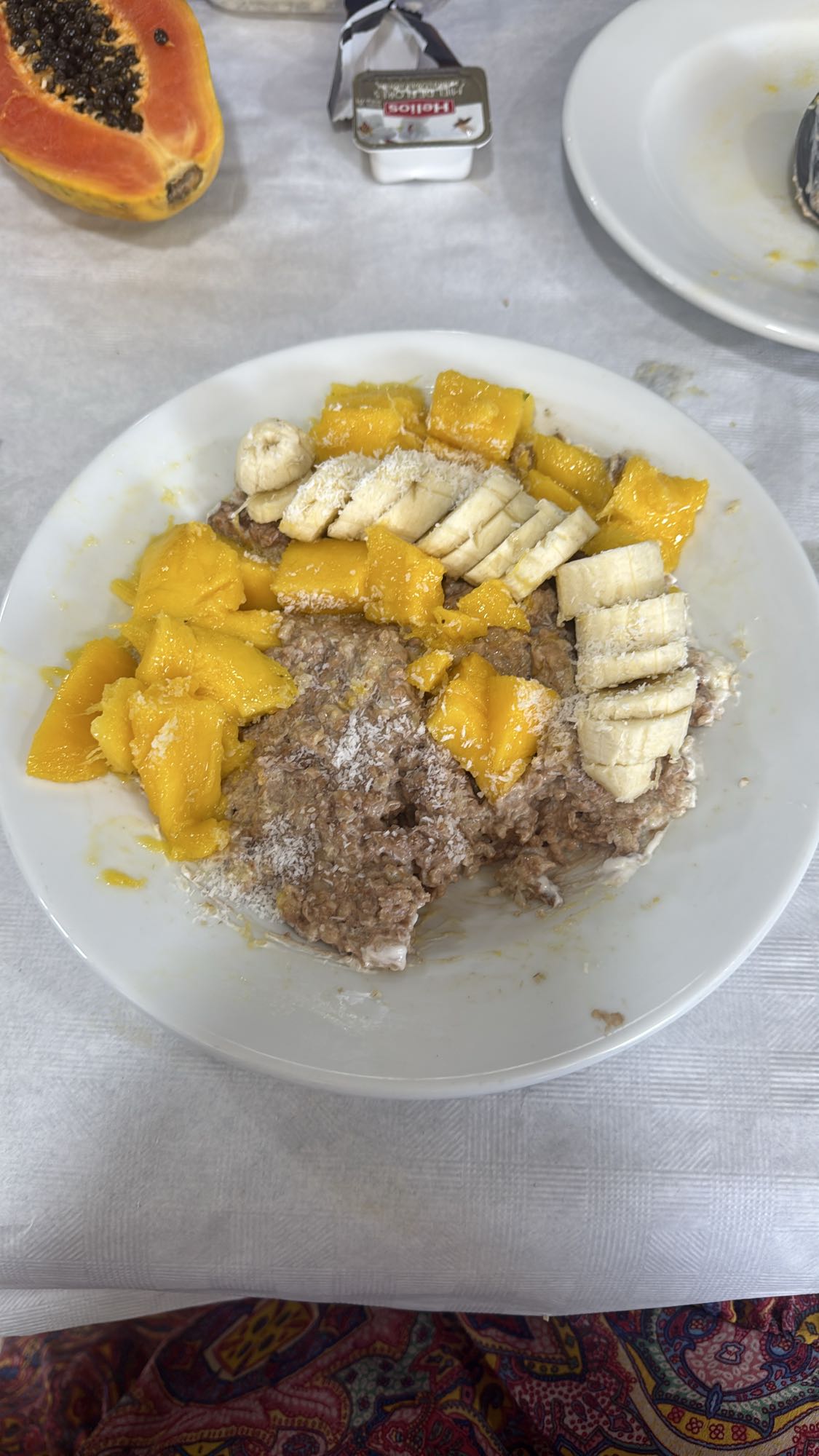 Terci cu mango si banana