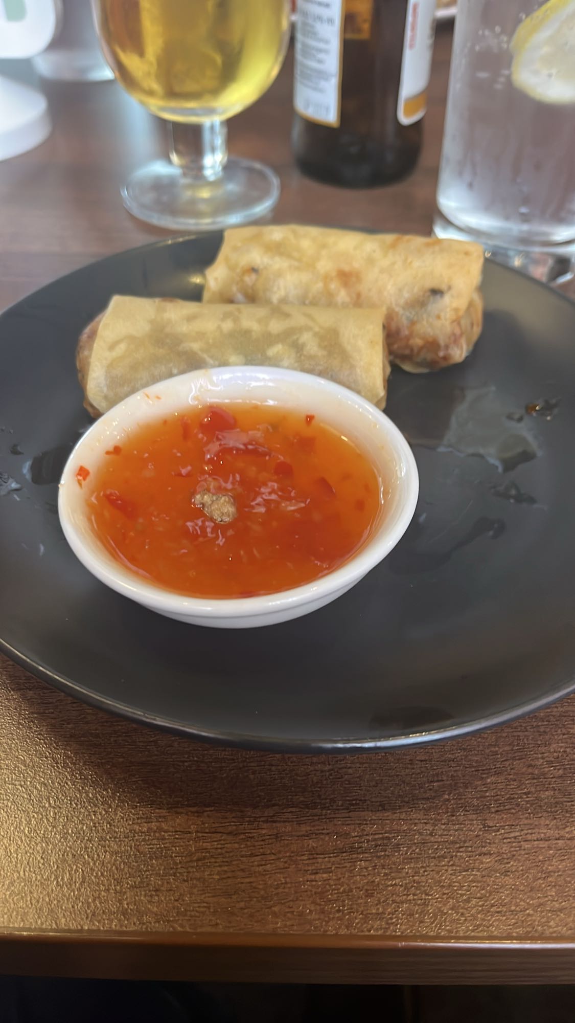 Vårrullar med chilisås