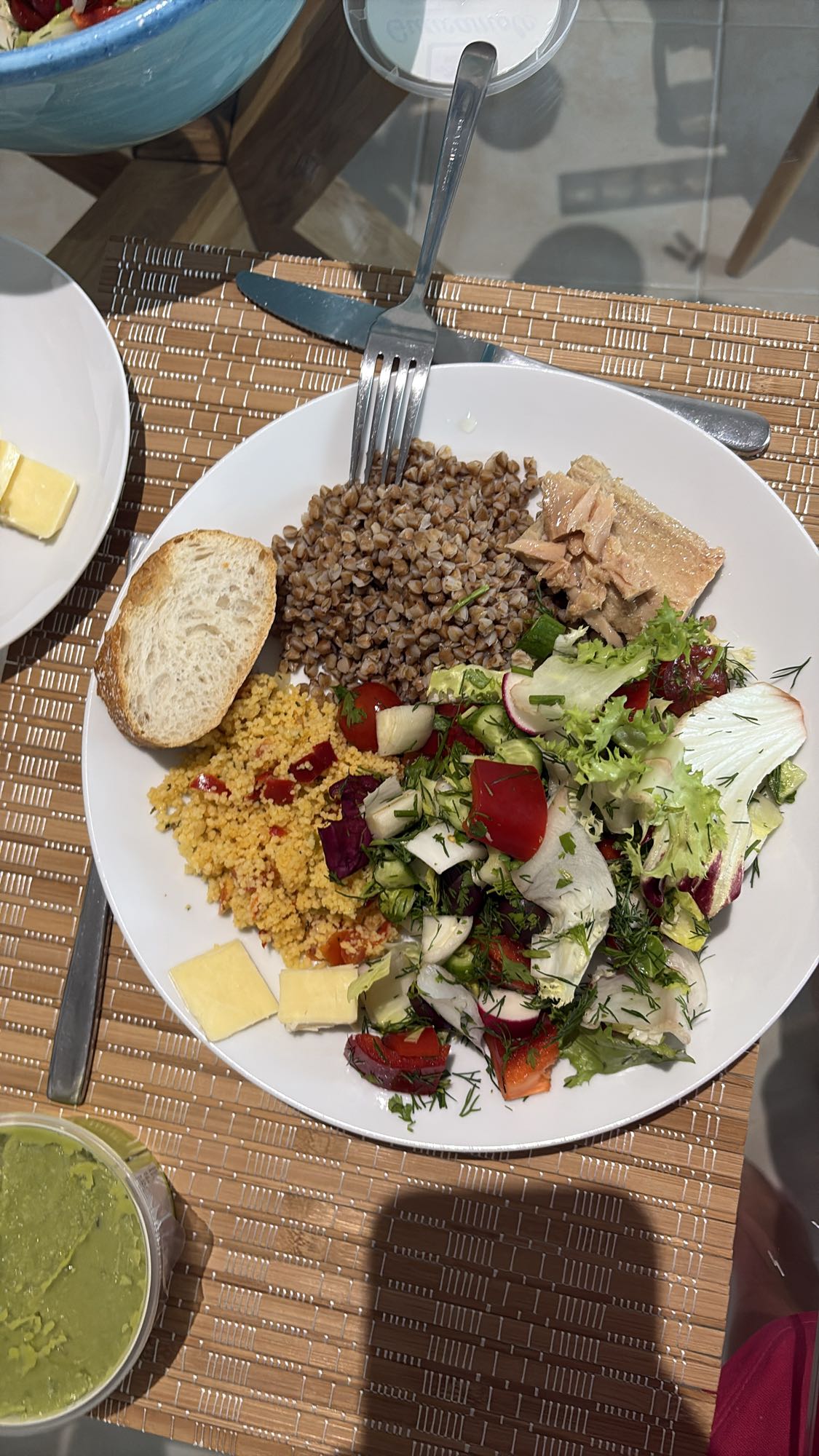 Tuna Buckwheat Plate