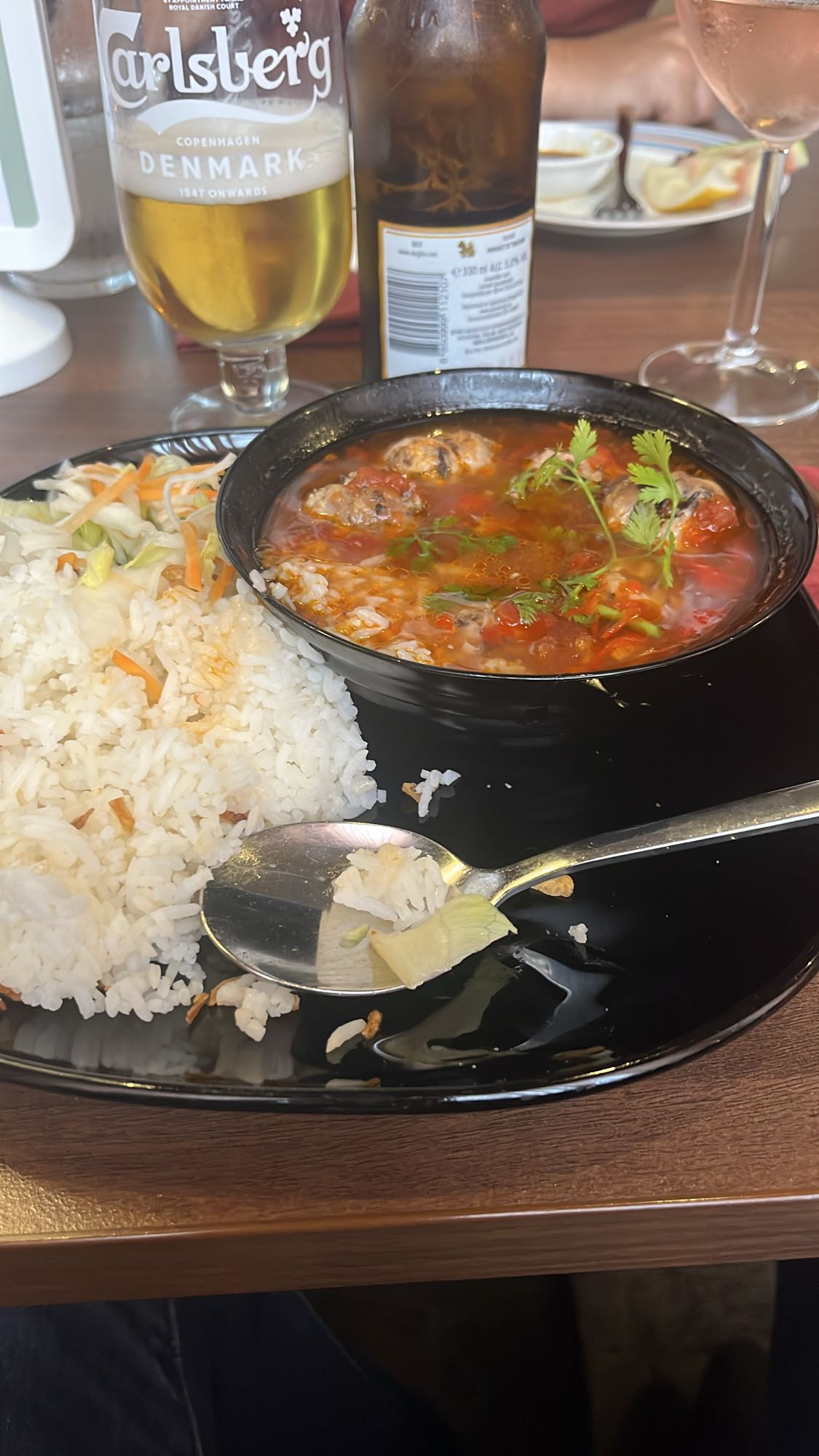 Ris med tomatsoppa
