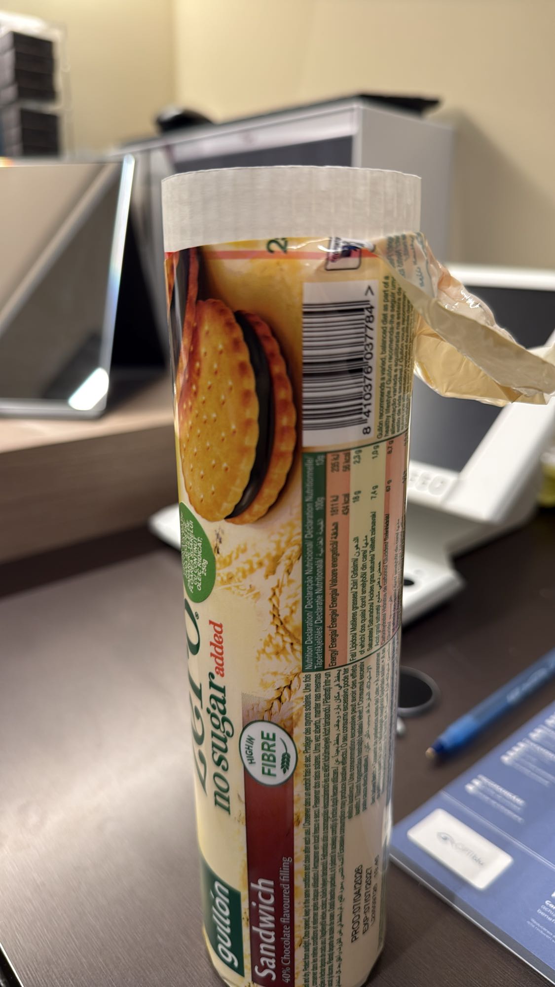 Biscuiți sandwich cacao