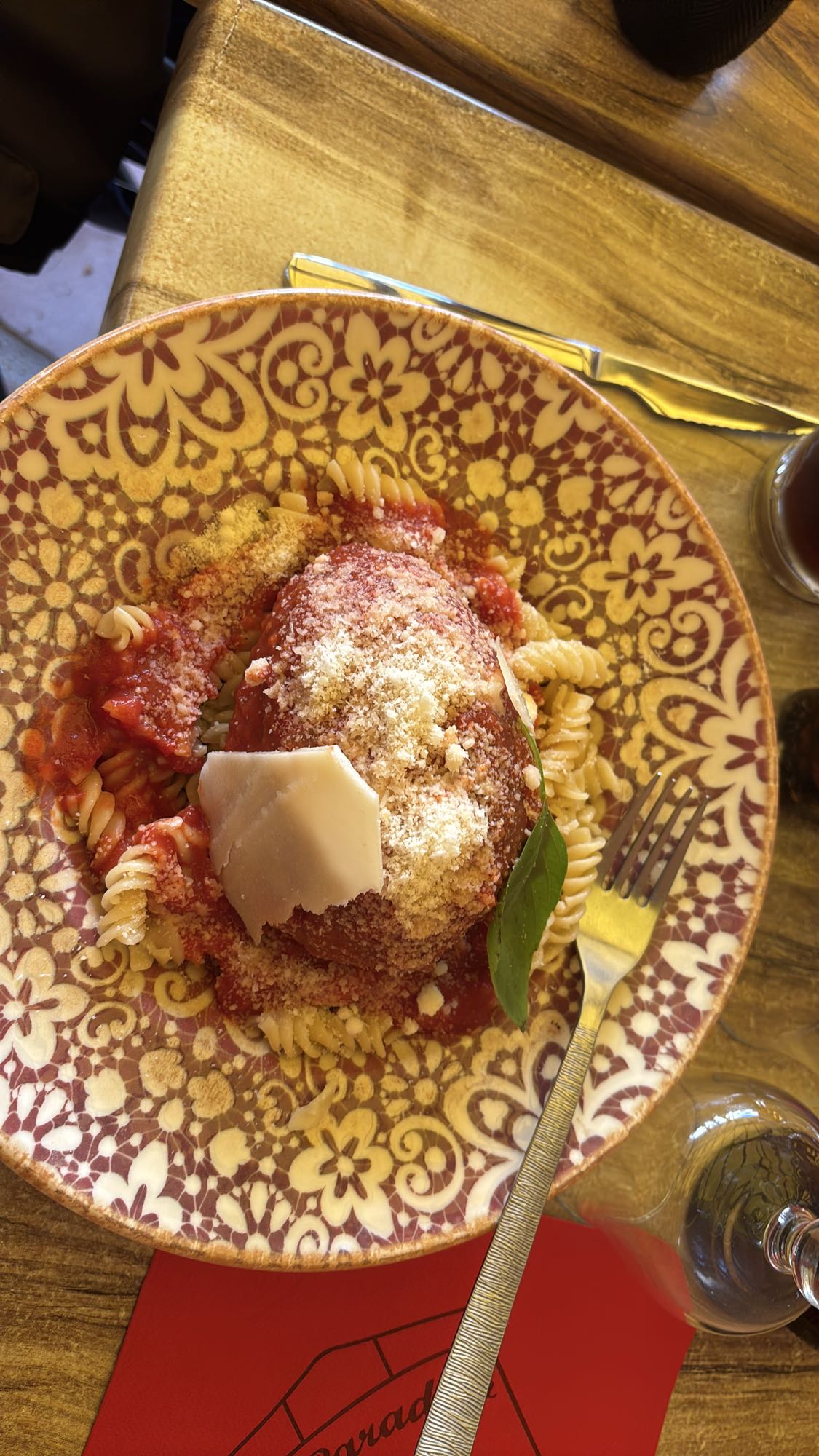 Pâtes aux boulettes