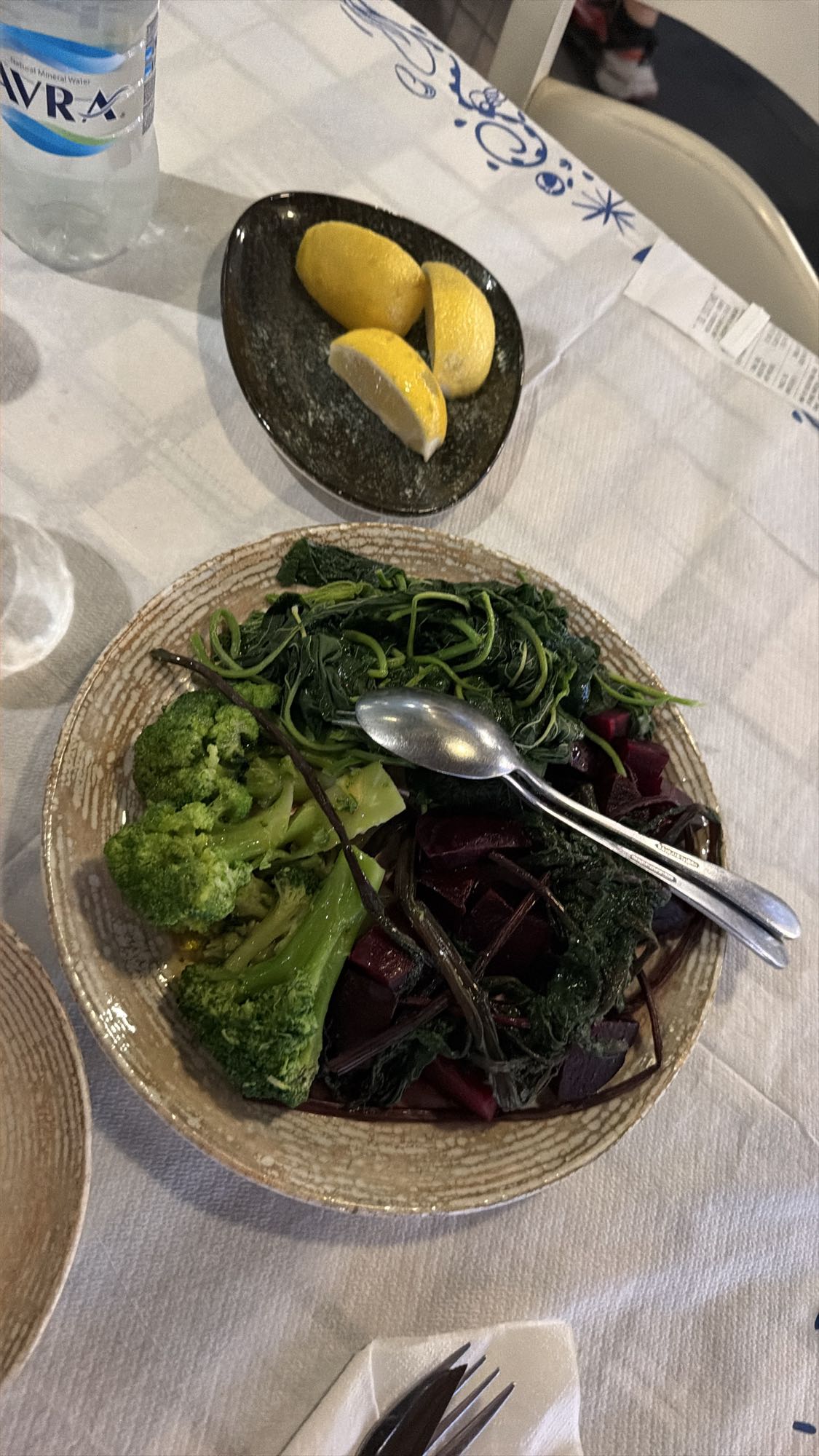 Verdure miste al vapore
