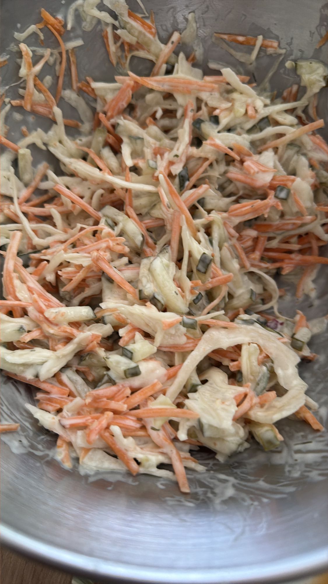Krautsalat mit Karotten