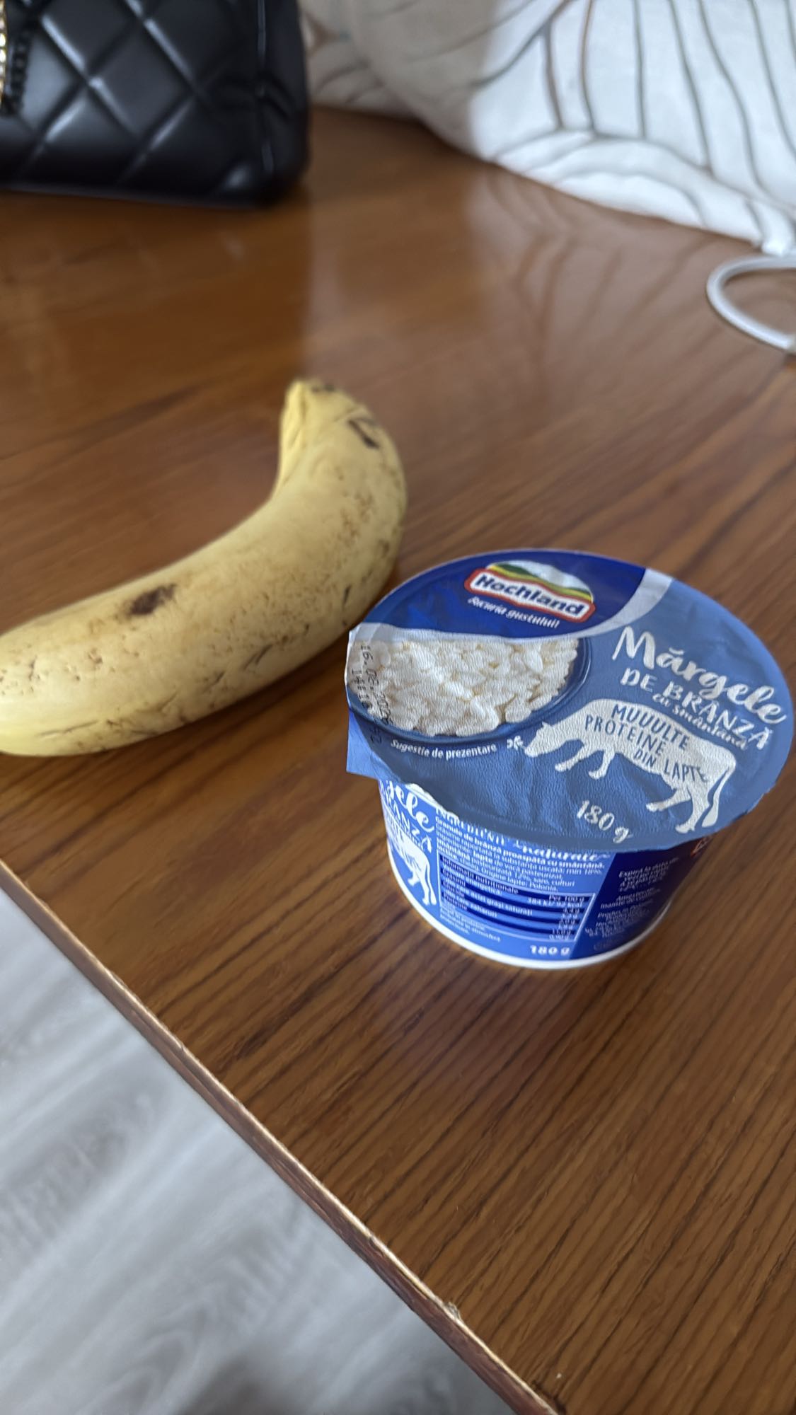 Banană cu brânză slabă