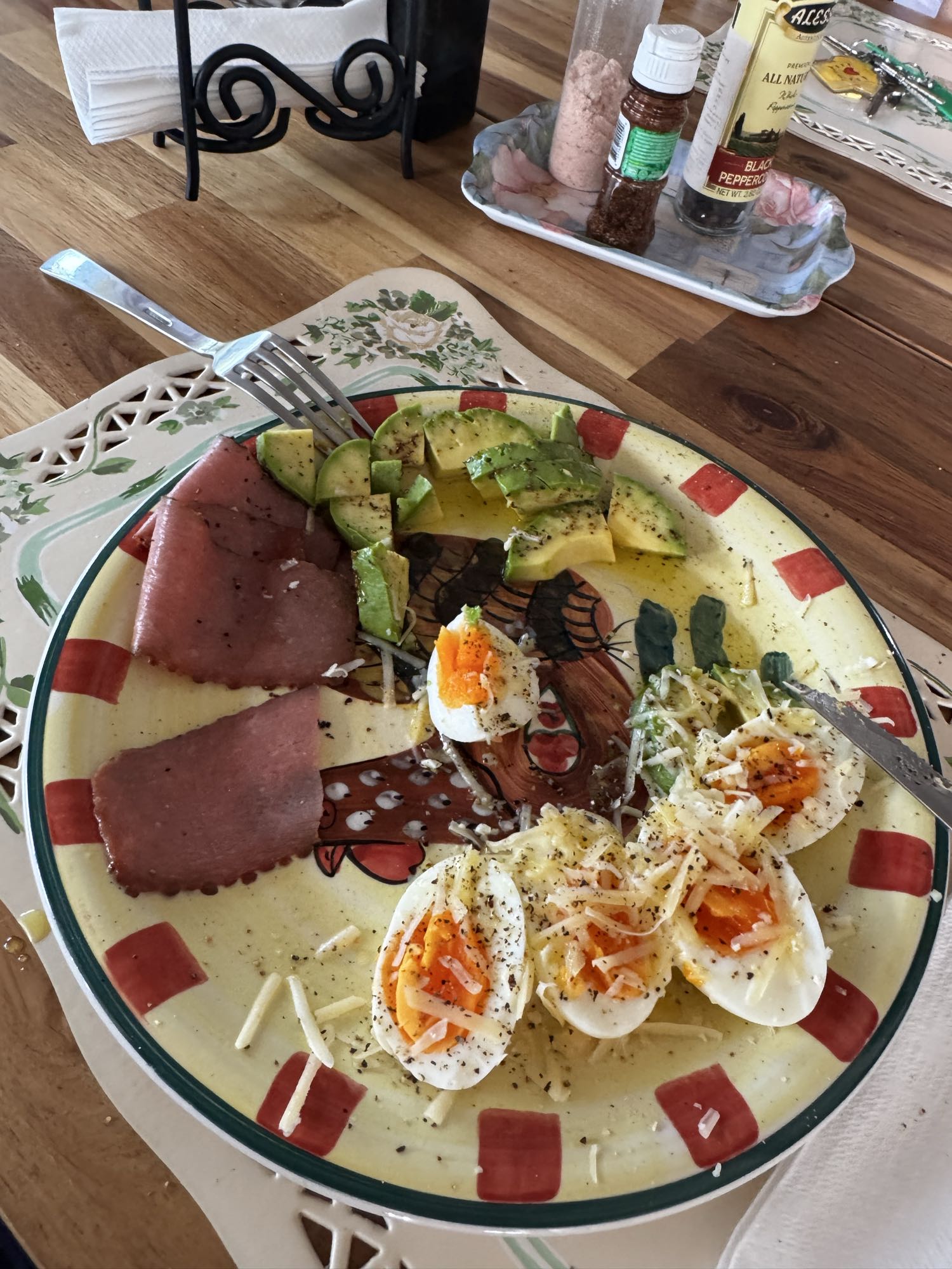 huevos con aguacate