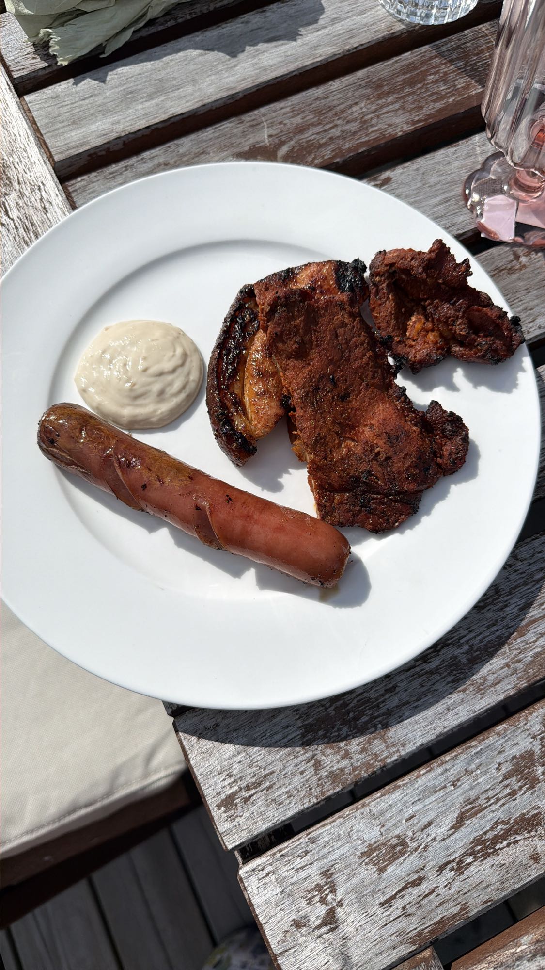 Grilltallrik med korv