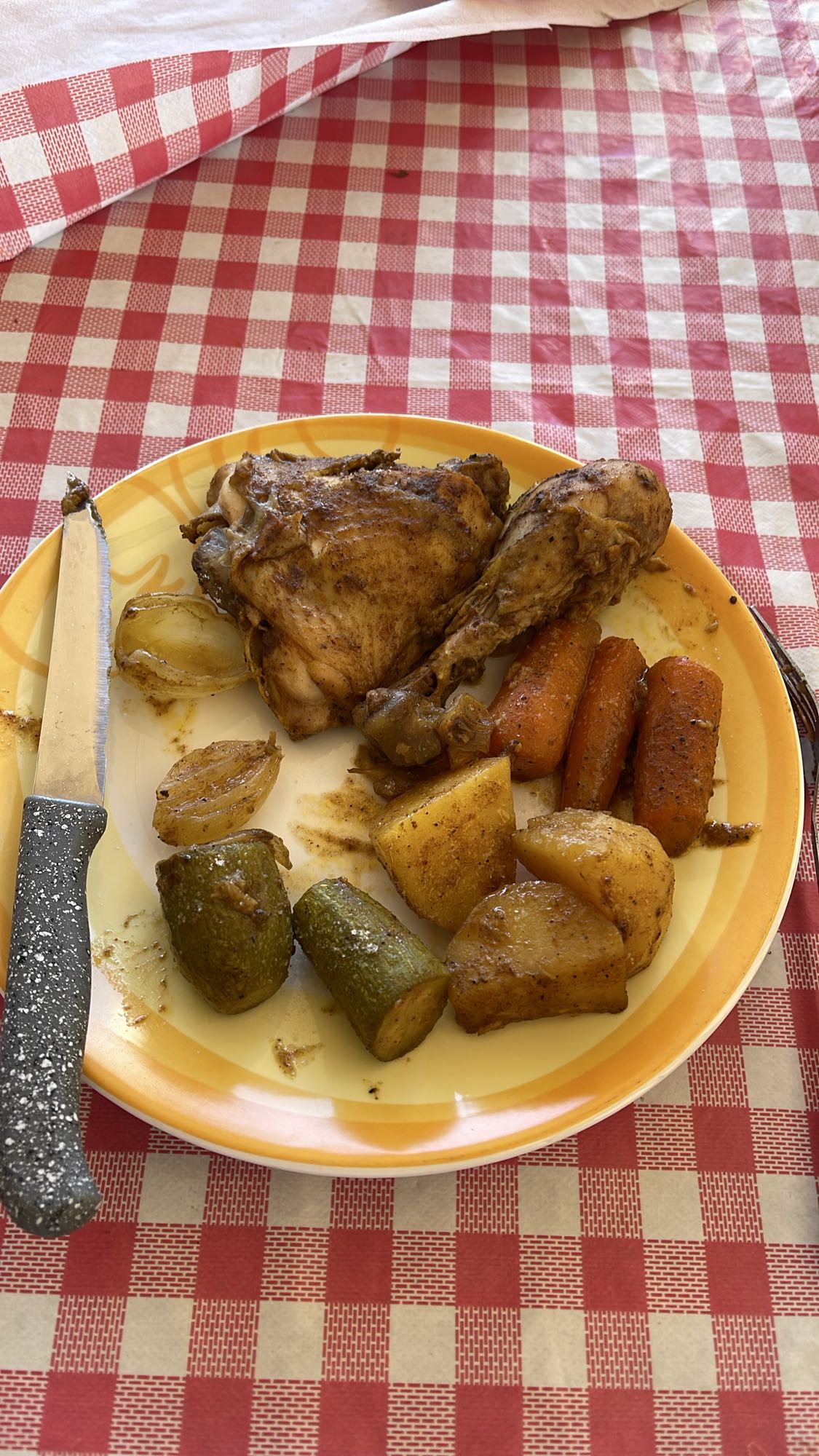 Roast Chicken Plate