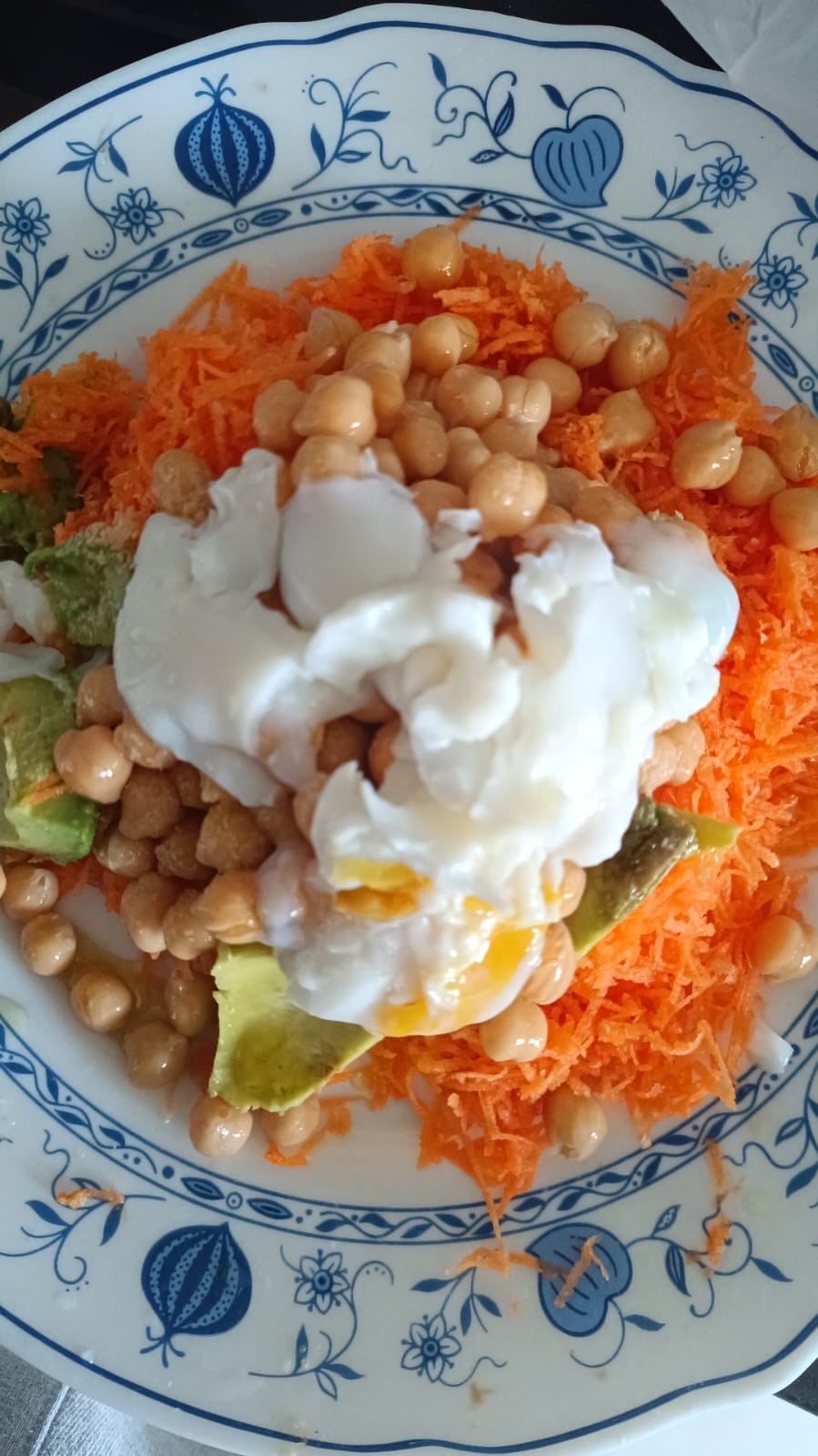 ensalada de garbanzos