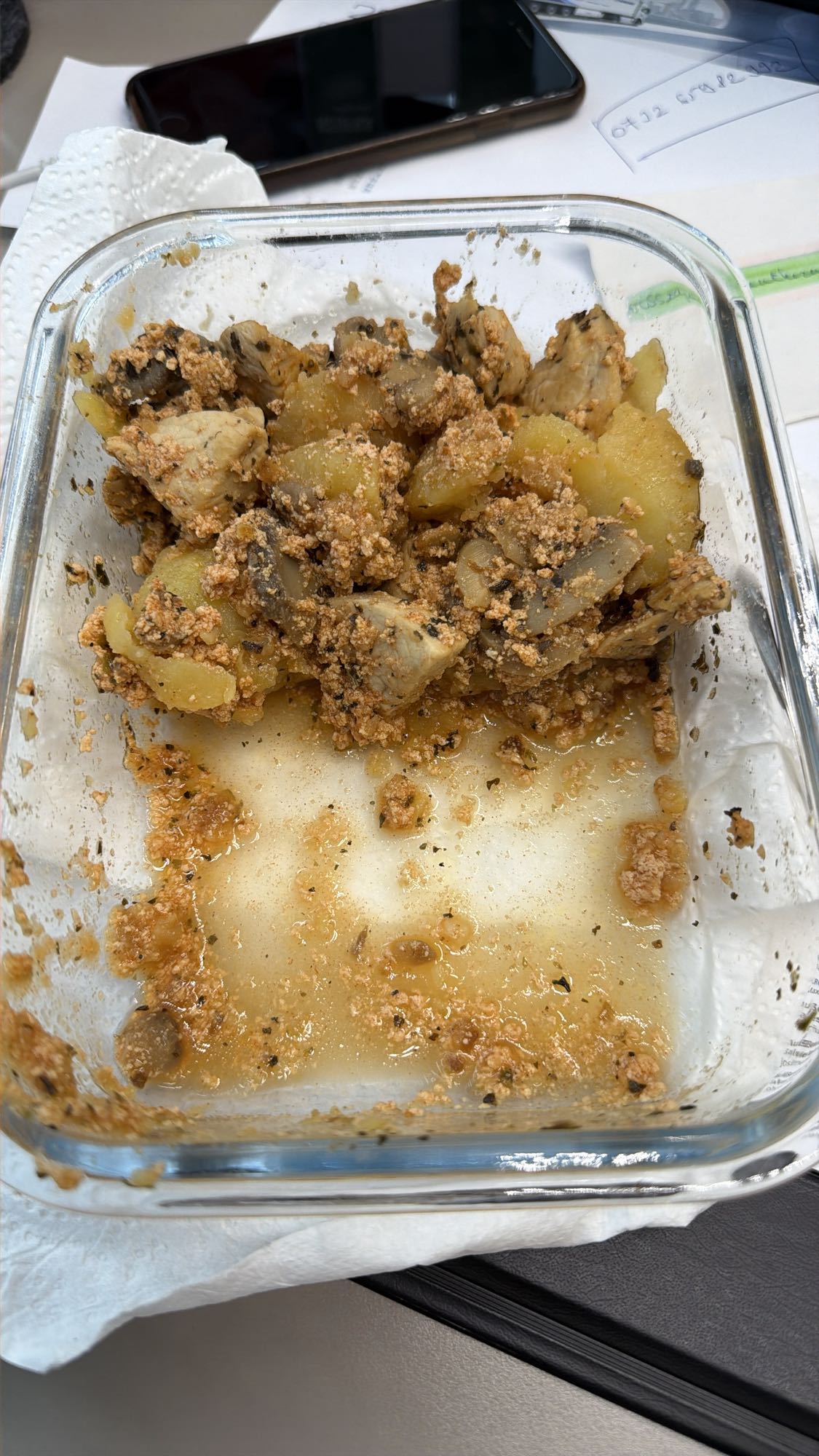 Hähnchen-Kartoffel-Auflauf
