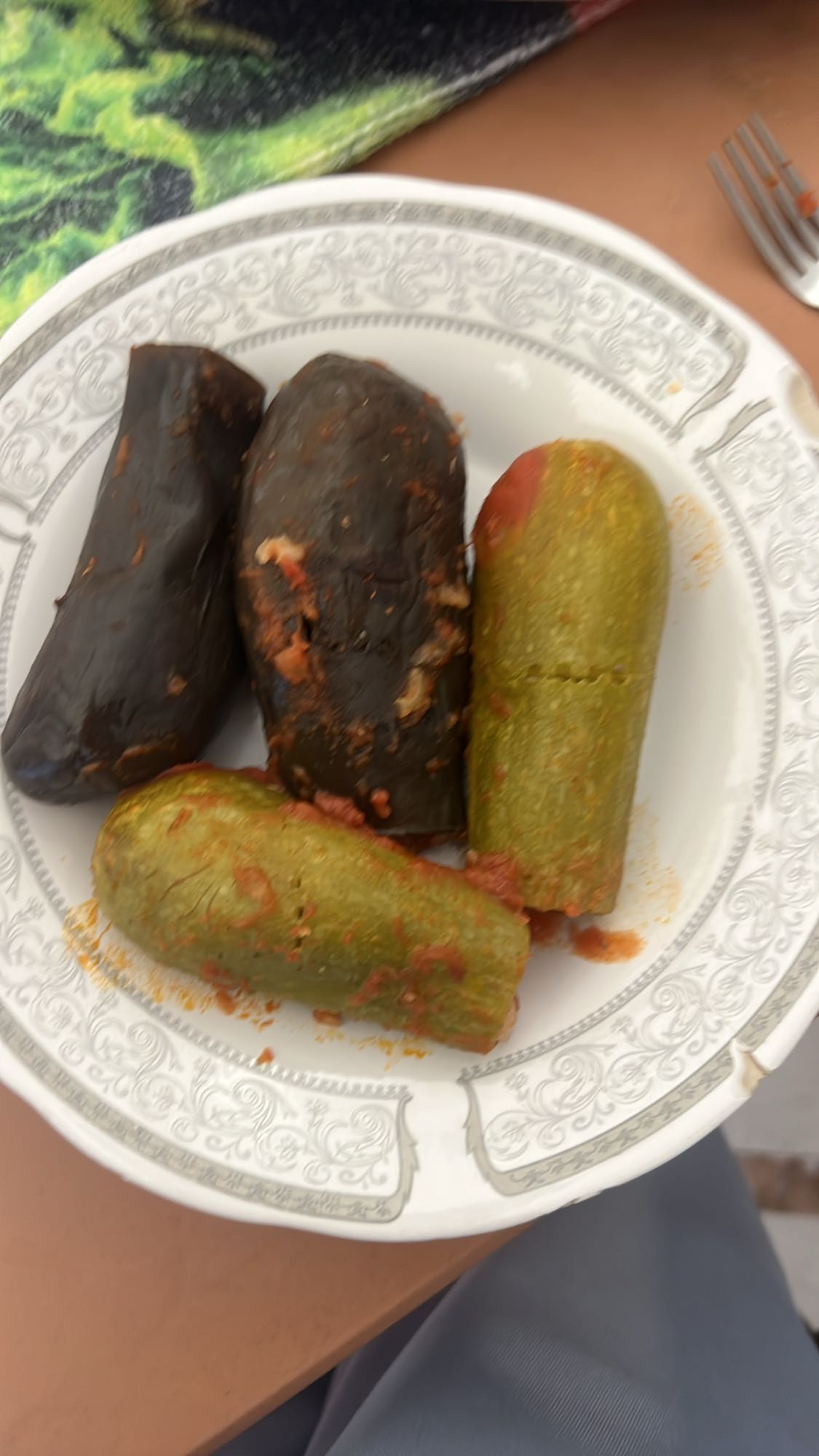 محشي كوسا وباذنجان
