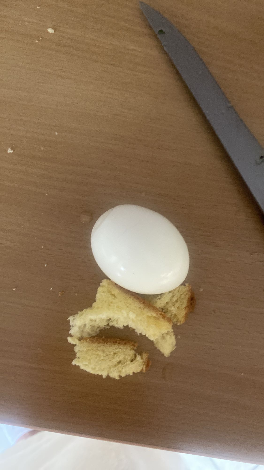 Jajko z pieczywem