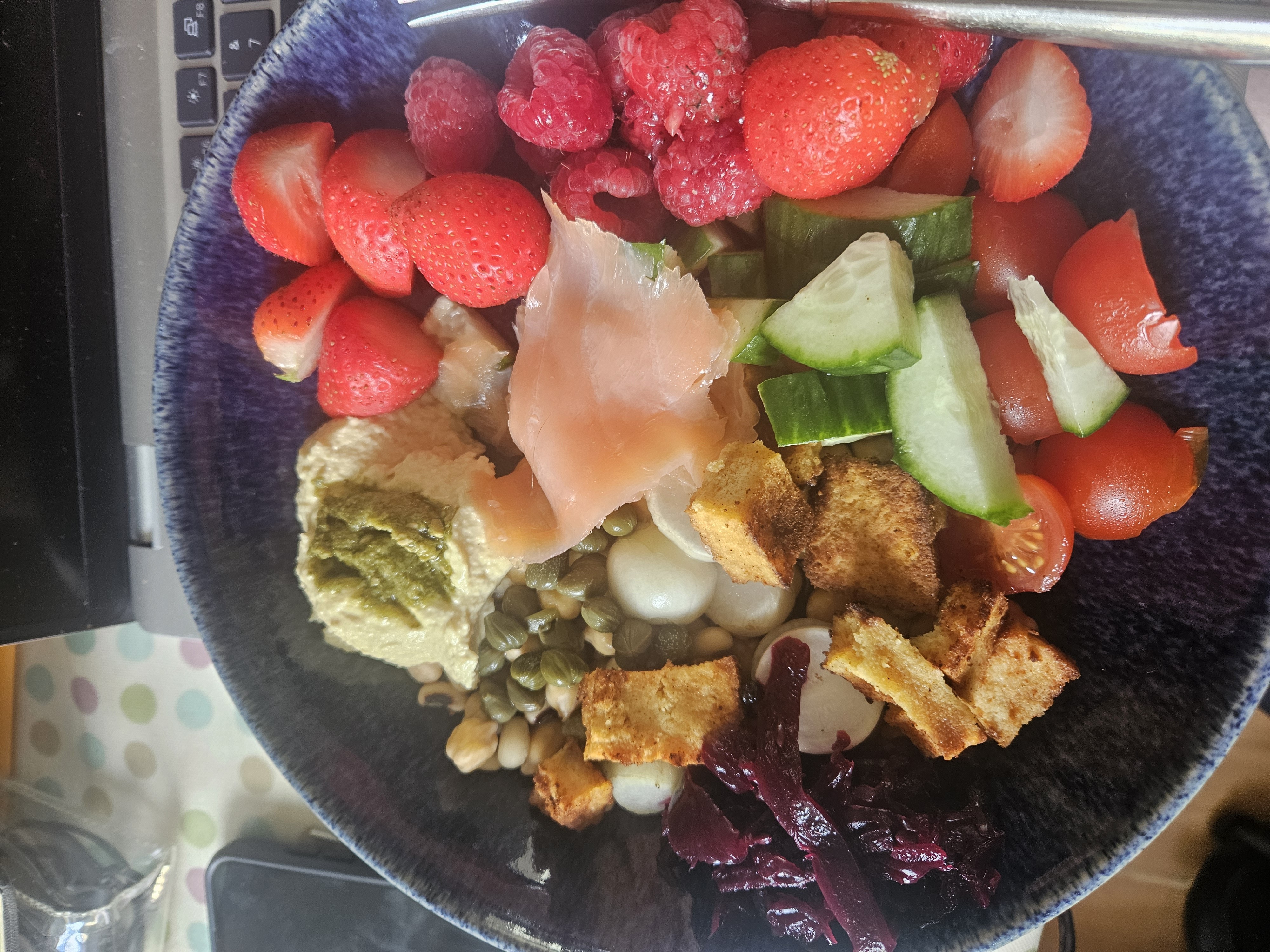 Salmon Veggie Bowl